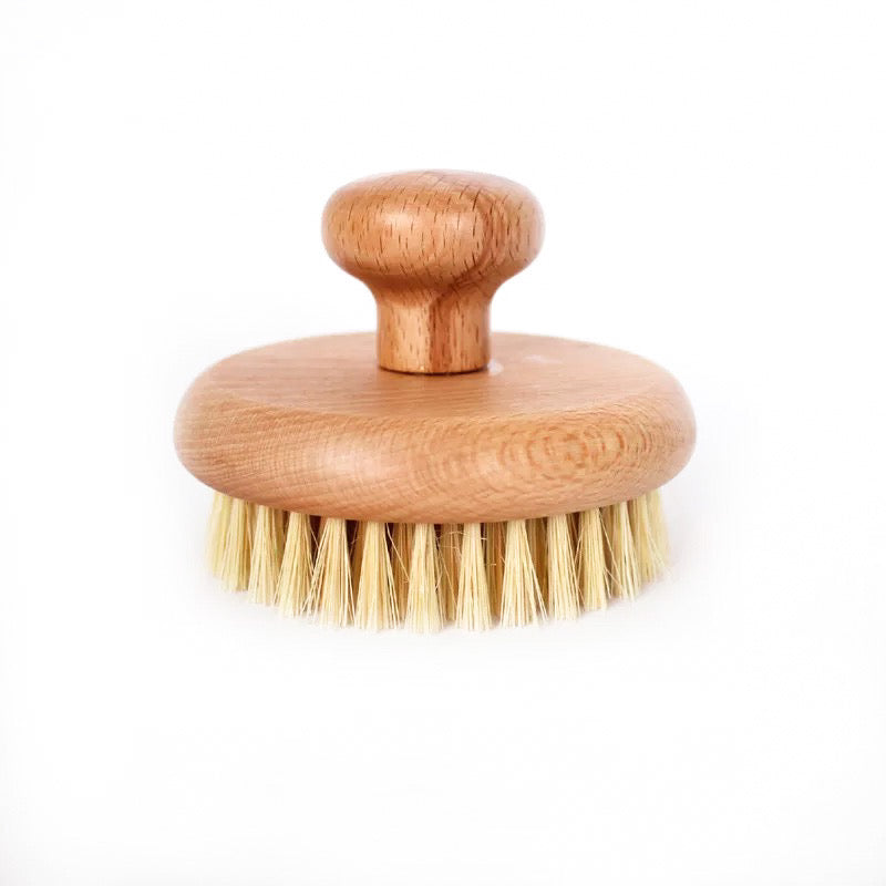Organic Sisal Dry Body Brush - Eco friendly Natural Zero Waste Round