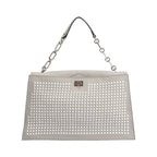 Maria Carla Woman's Fashion Luxury Leather Handbag, Smooth Leather Bag