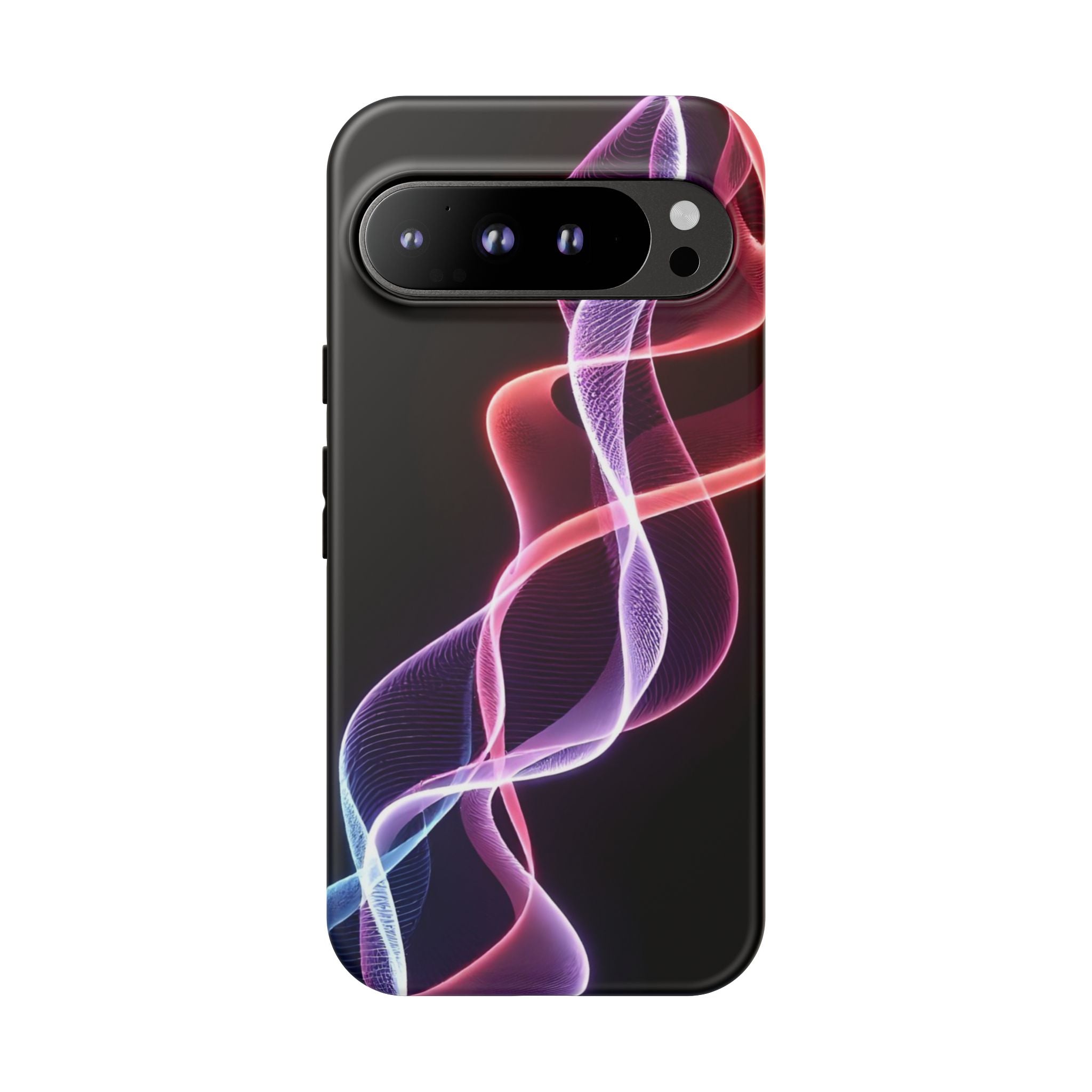 Stylish Phone Case with Vibrant Wave Design, Tough Cases, Phone Accessories, Unique Gift, Trendy Tech, Fashionable Protection