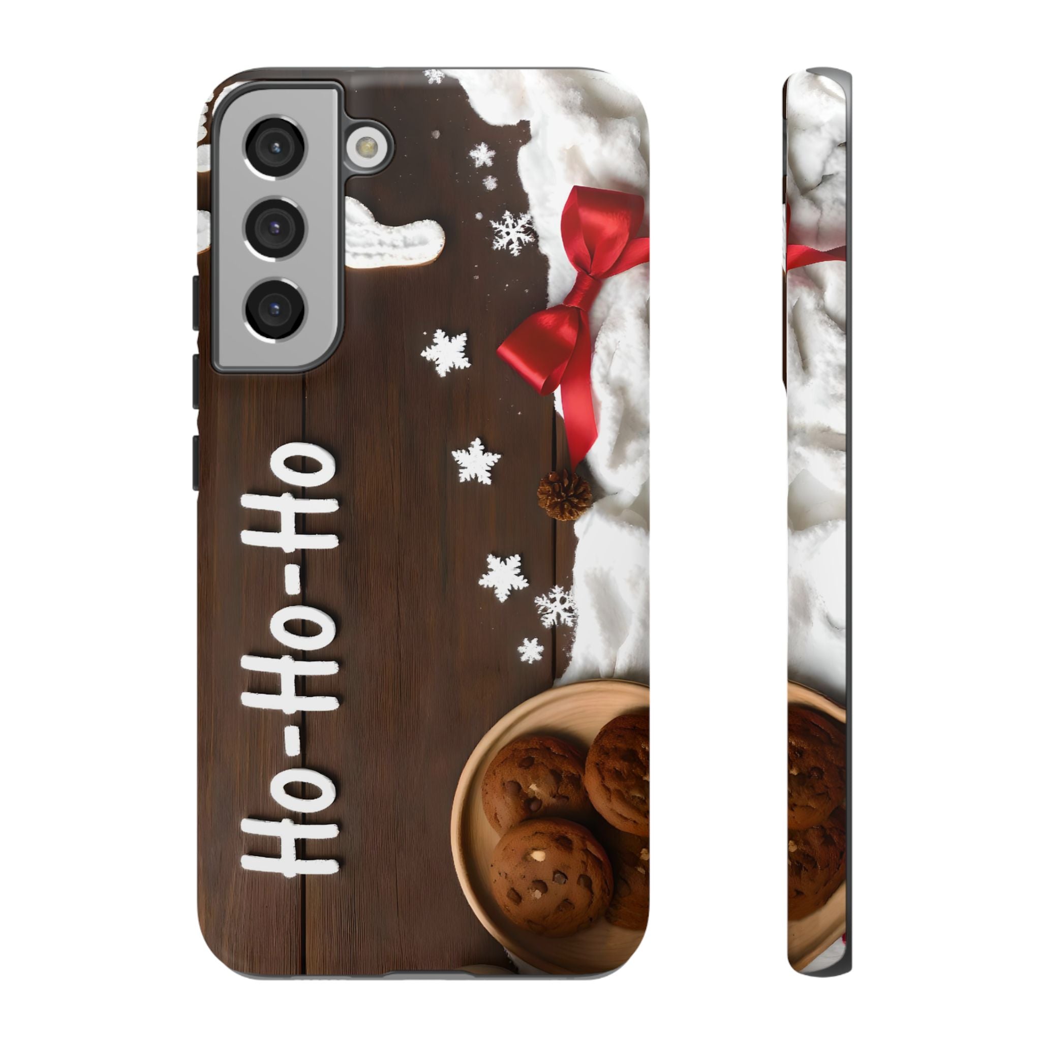 Christmas Cookie Phone Case, Holiday Cell Phone Cover, Cute Phone Accessory, Gift for Him or Her, Festive Tech Decor