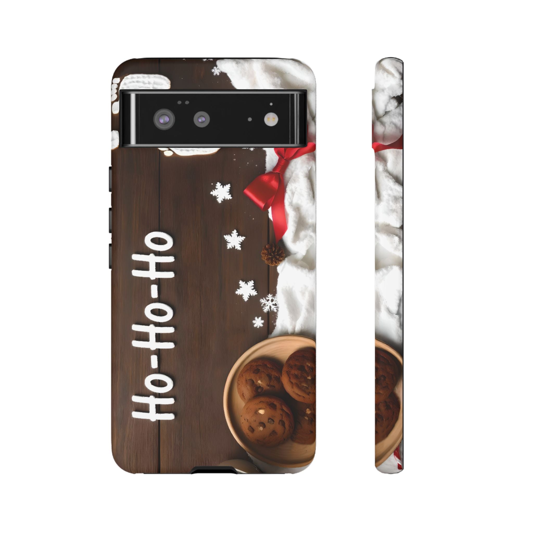 Christmas Cookie Phone Case, Holiday Cell Phone Cover, Cute Phone Accessory, Gift for Him or Her, Festive Tech Decor