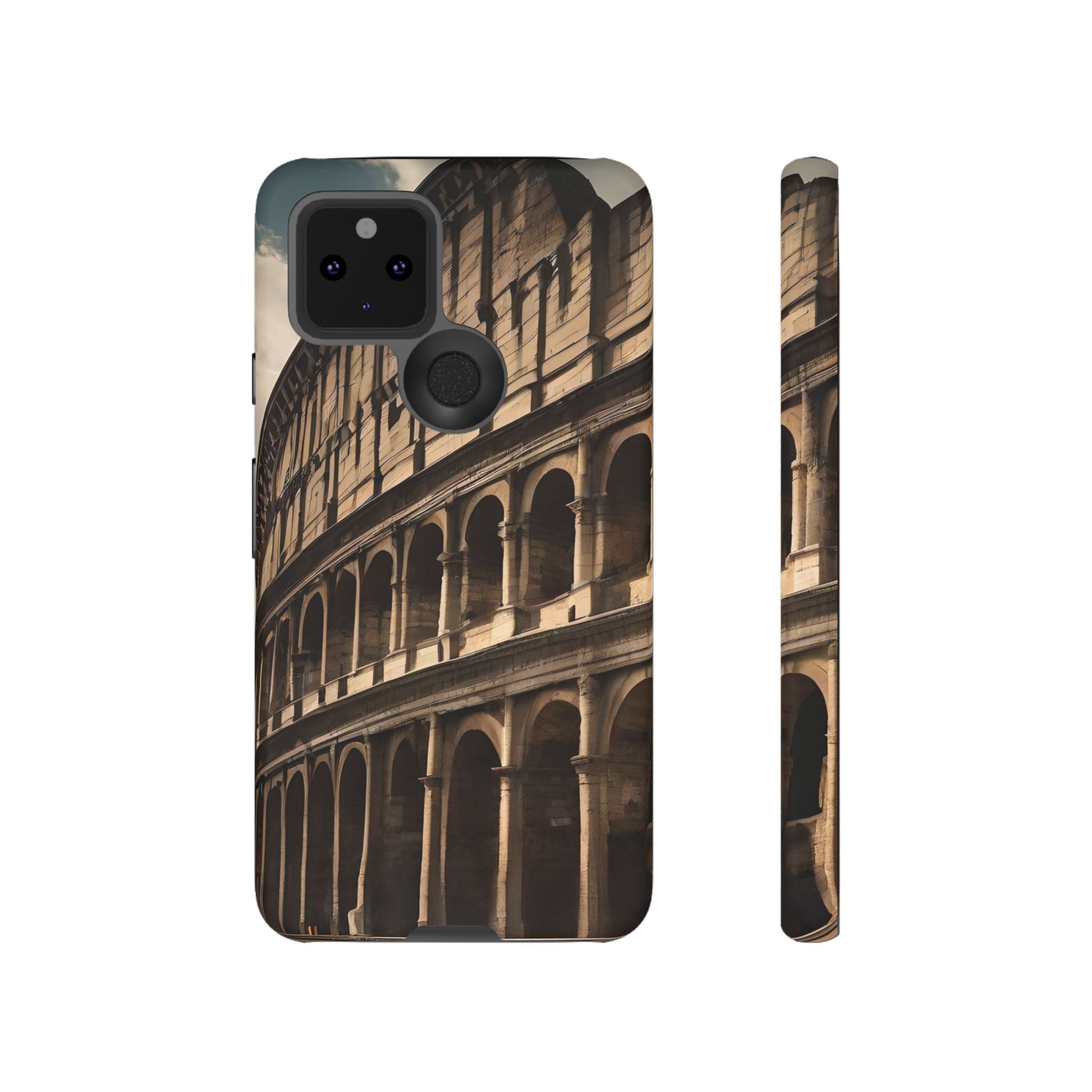 Vintage Colosseum Phone Case, Tough Cases for Travel Lovers, Unique Gift for History Buffs, Protect Your Phone with Style, Vintage Design