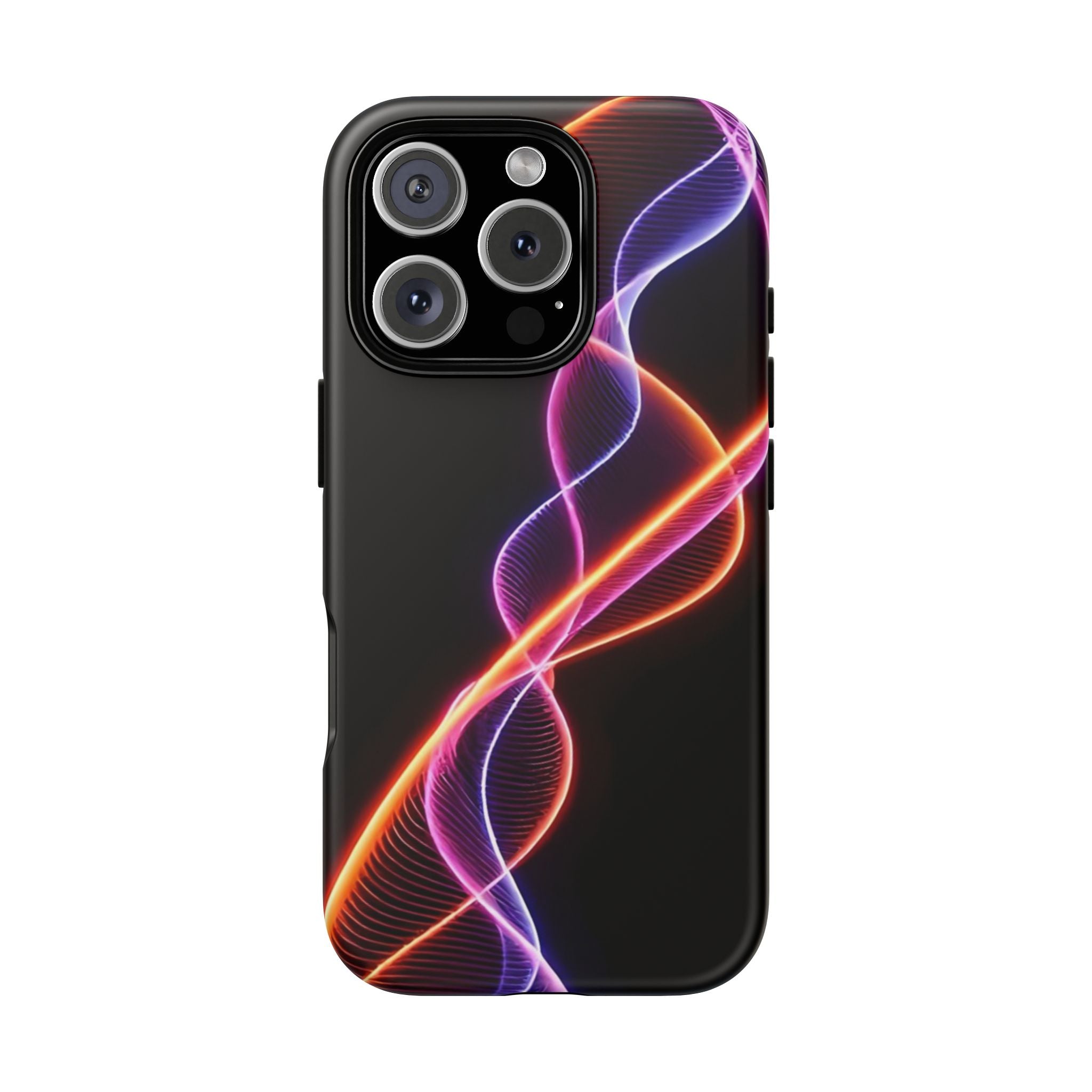 Vibrant Phone Case with Abstract Light Design, Artistic Phone Cover, Modern Tech Accessory, Gift for Tech Lovers, Personalized Phone Case