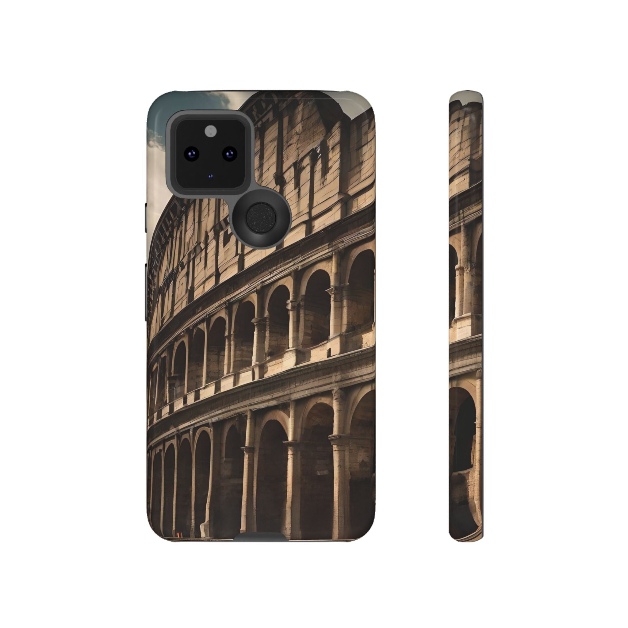 Vintage Colosseum Phone Case, Tough Cases for Travel Lovers, Unique Gift for History Buffs, Protect Your Phone with Style, Vintage Design