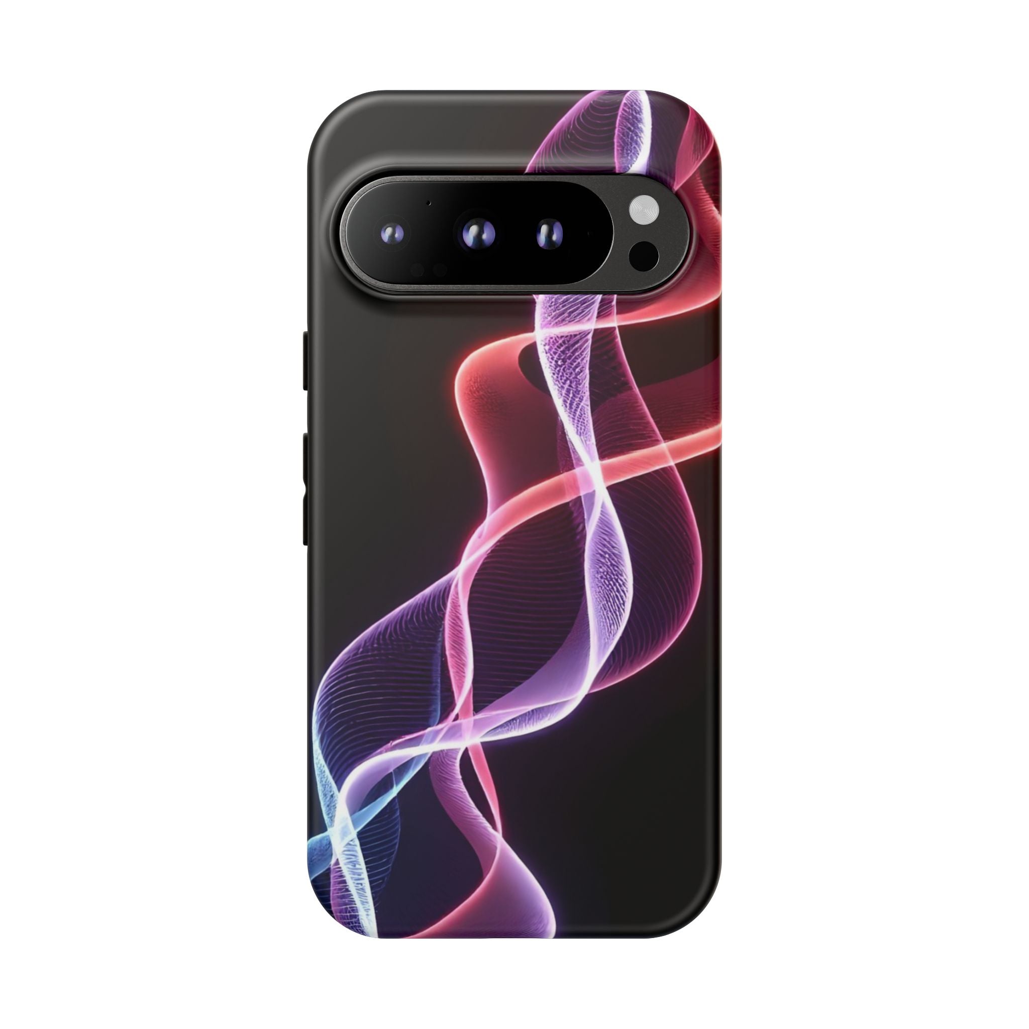 Stylish Phone Case with Vibrant Wave Design, Tough Cases, Phone Accessories, Unique Gift, Trendy Tech, Fashionable Protection