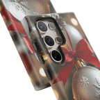 Coque de téléphone de Noël avec motif de décorations saisonnières