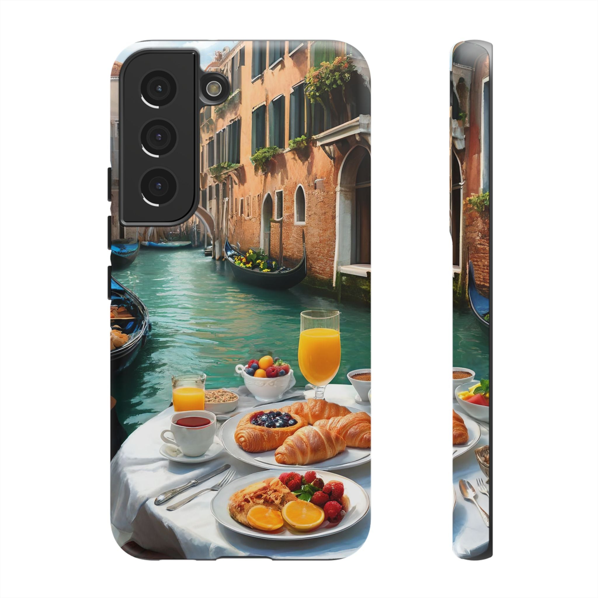 Breakfast in Venice Scene,  Phone Case