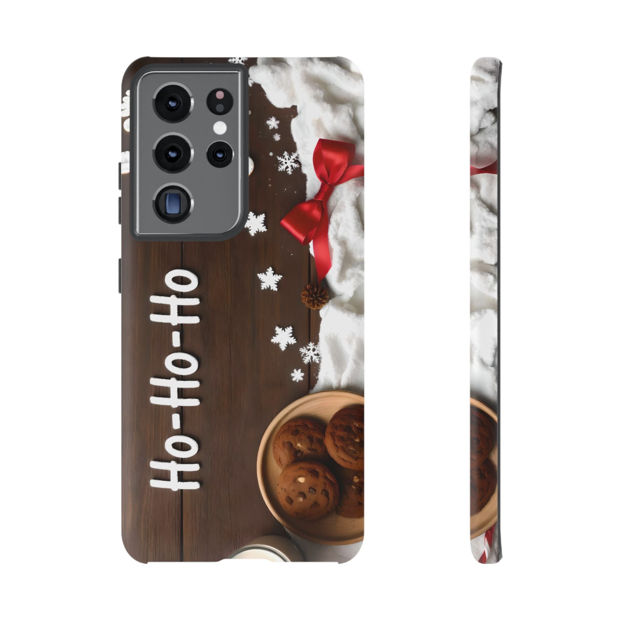 Christmas Cookie Phone Case, Holiday Cell Phone Cover, Cute Phone Accessory, Gift for Him or Her, Festive Tech Decor