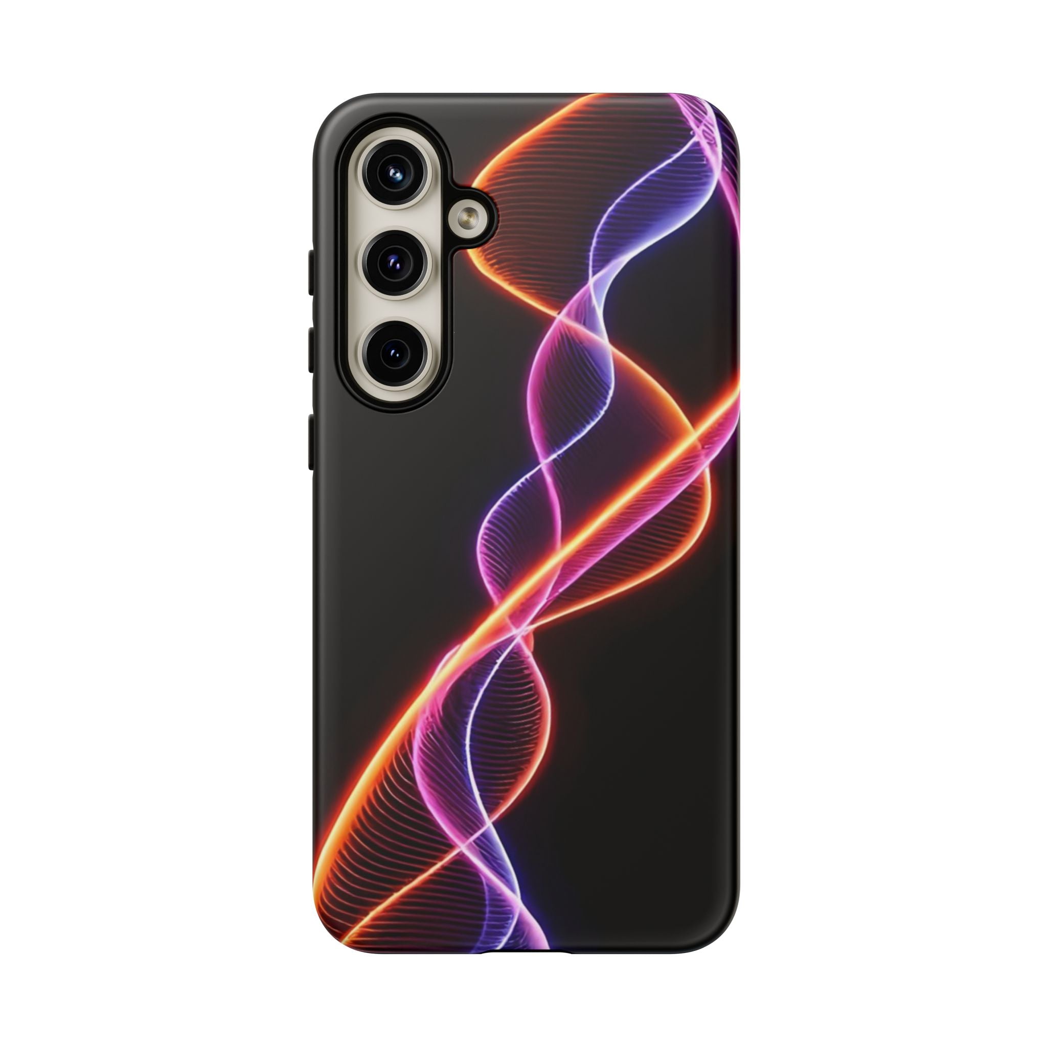 Vibrant Phone Case with Abstract Light Design, Artistic Phone Cover, Modern Tech Accessory, Gift for Tech Lovers, Personalized Phone Case