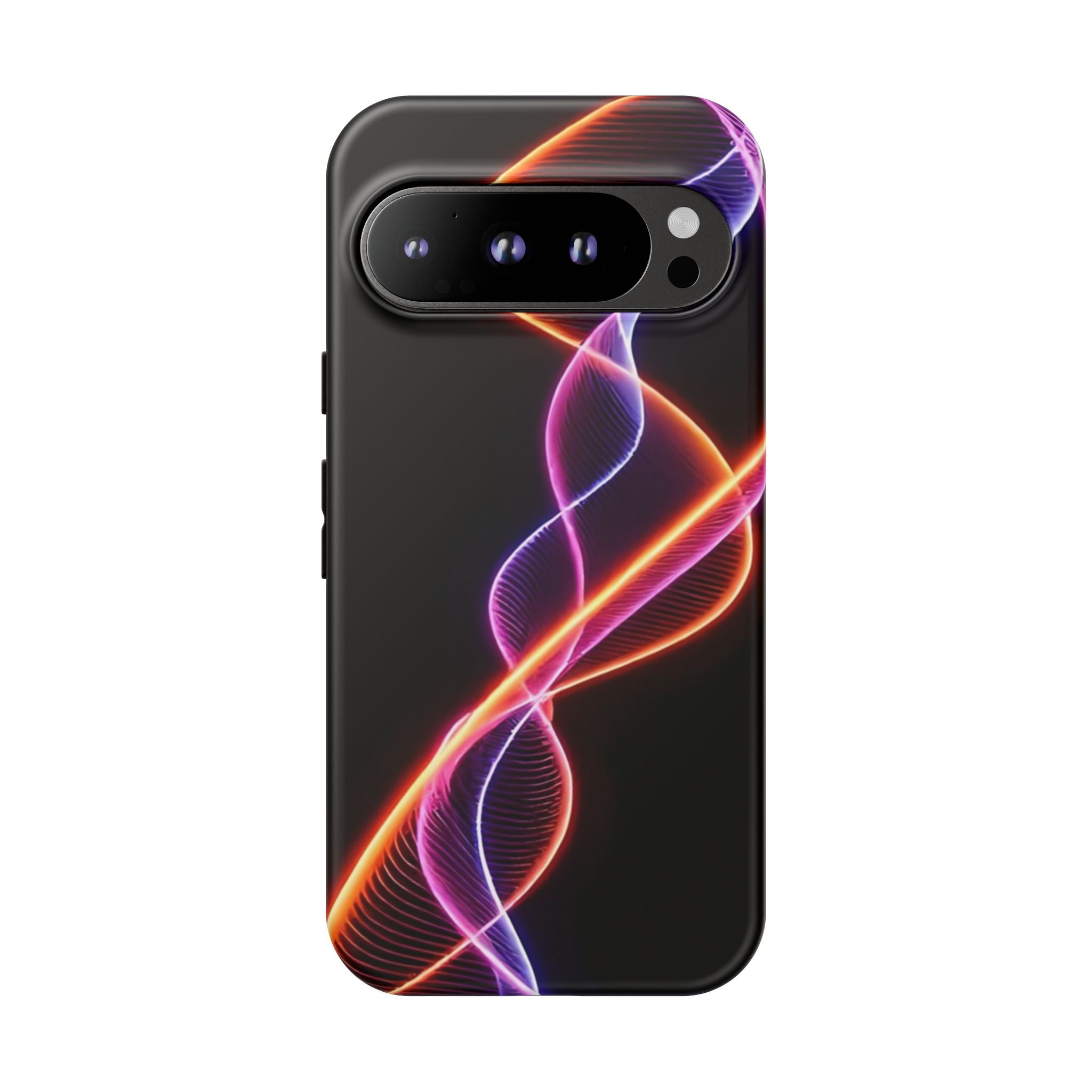 Vibrant Phone Case with Abstract Light Design, Artistic Phone Cover, Modern Tech Accessory, Gift for Tech Lovers, Personalized Phone Case