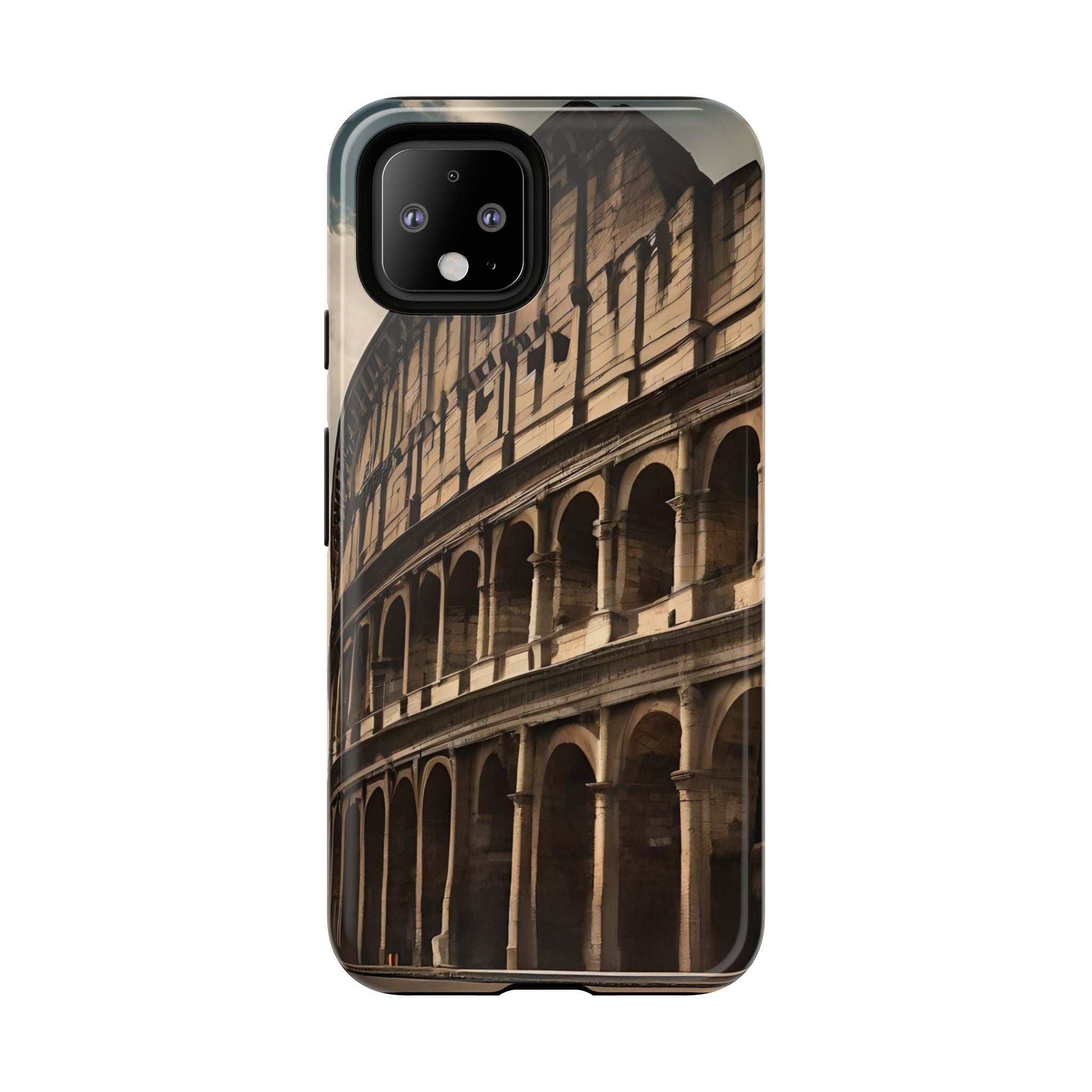 Vintage Colosseum Phone Case, Tough Cases for Travel Lovers, Unique Gift for History Buffs, Protect Your Phone with Style, Vintage Design