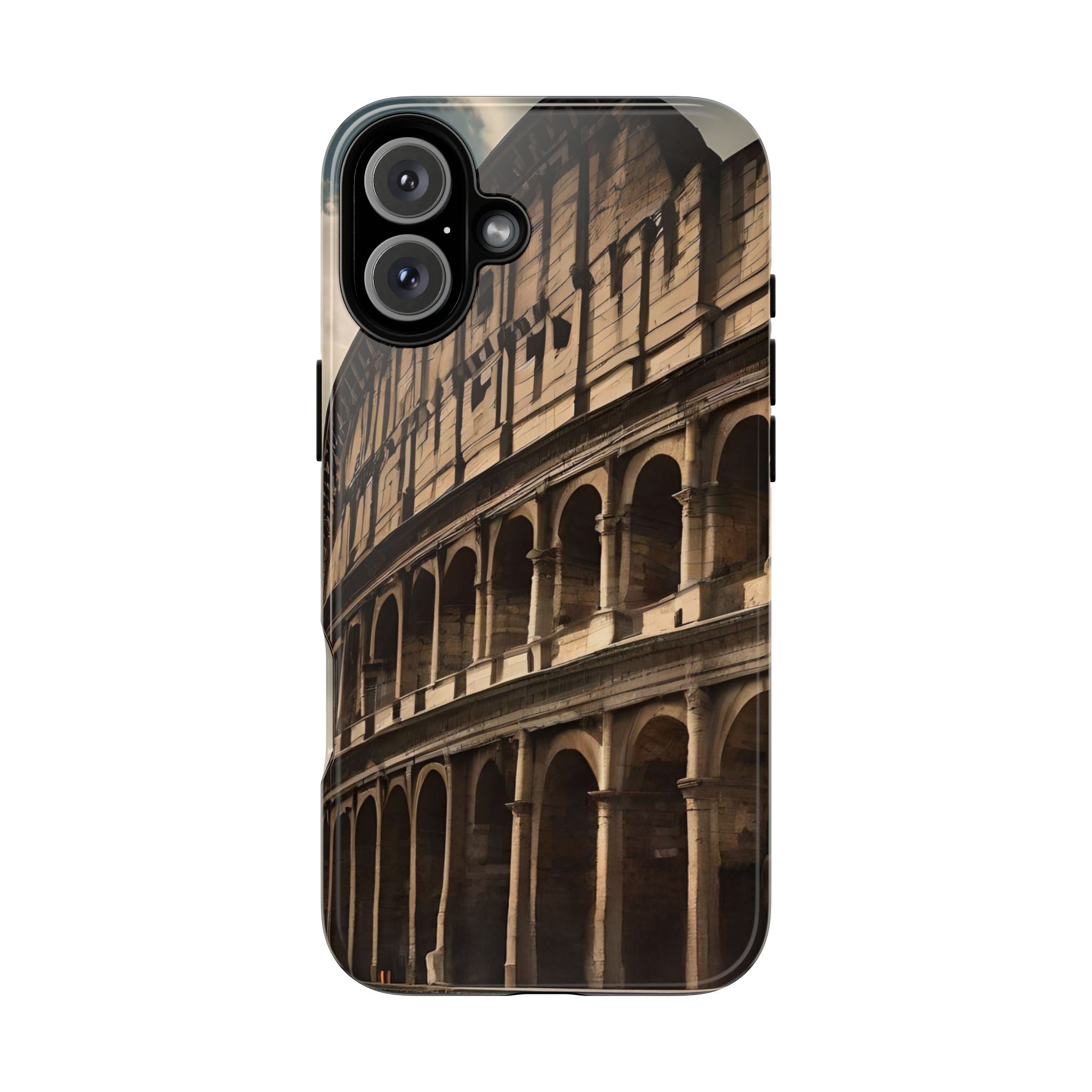 Vintage Colosseum Phone Case, Tough Cases for Travel Lovers, Unique Gift for History Buffs, Protect Your Phone with Style, Vintage Design