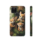 Woodland Baby Animal Print, Phone Case