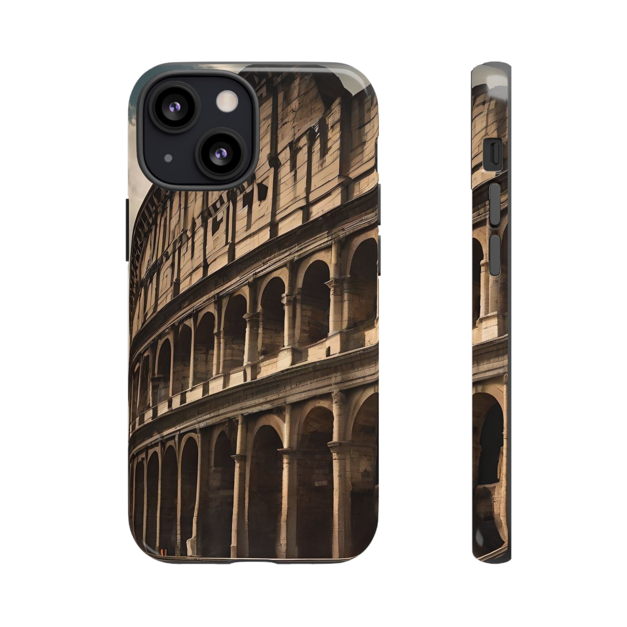 Vintage Colosseum Phone Case, Tough Cases for Travel Lovers, Unique Gift for History Buffs, Protect Your Phone with Style, Vintage Design