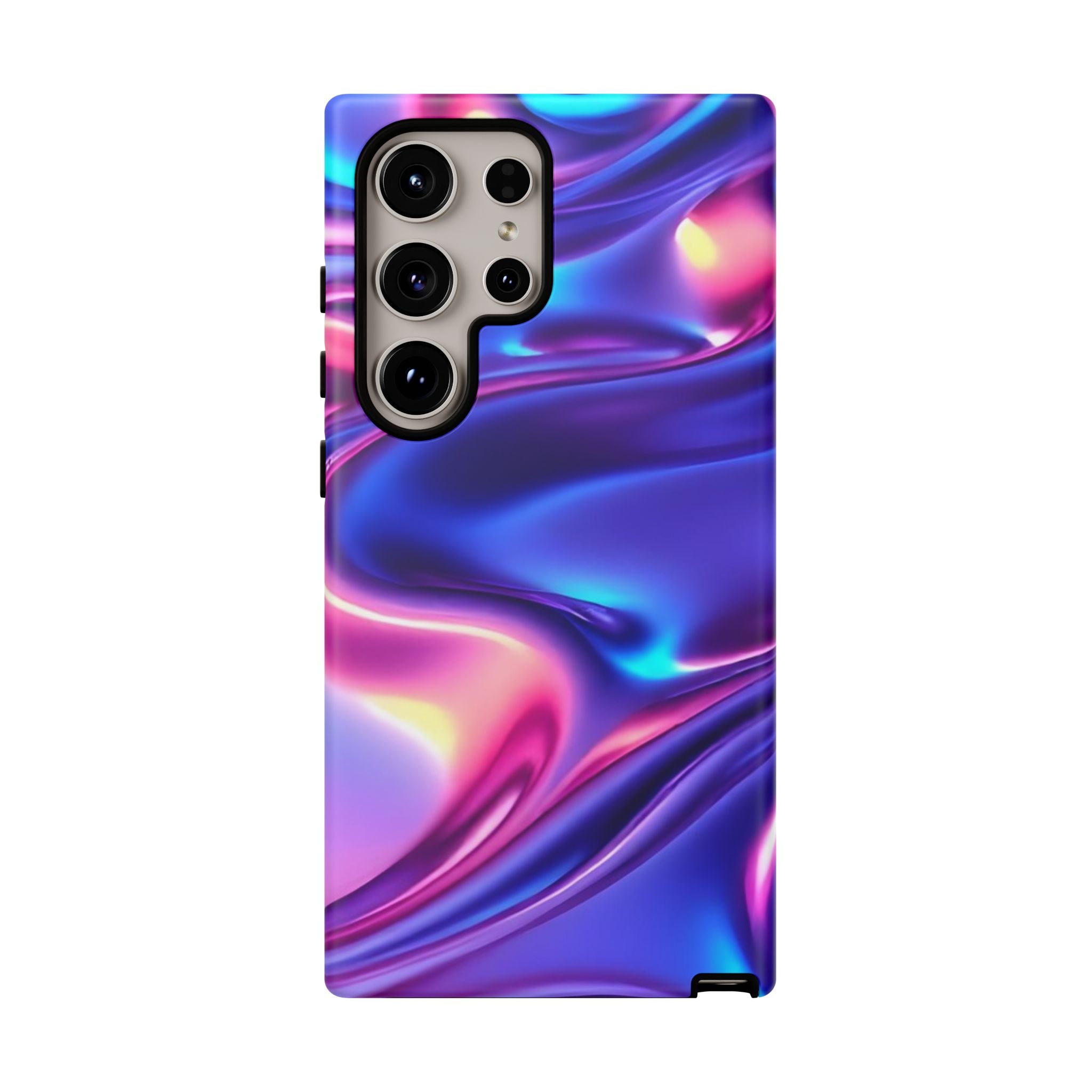 Vibrant Phone Case with Colorful Wave Design, Tough Phone Cover, Stylish Smartphone Case, Unique Gift for Her, Phone Accessories