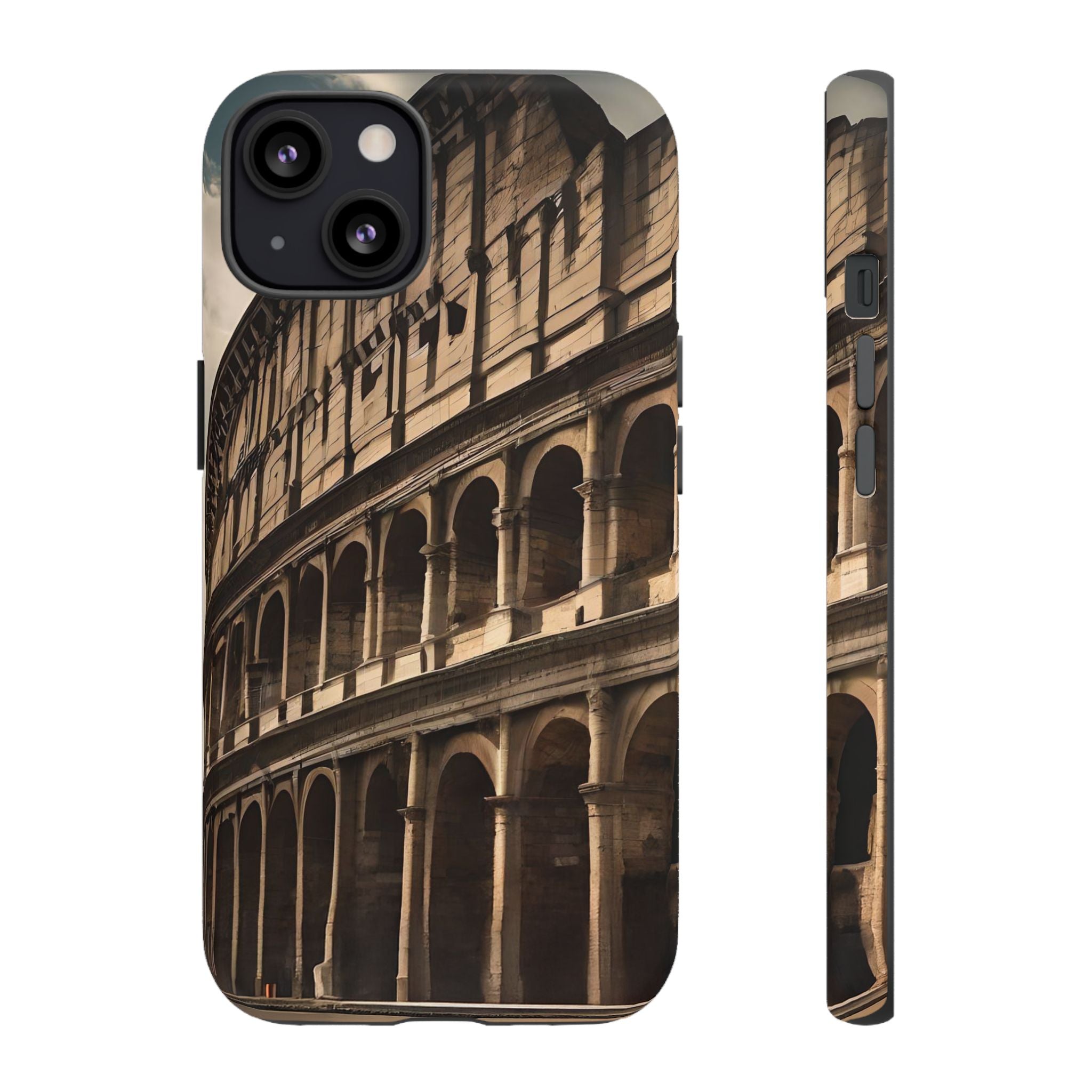 Vintage Colosseum Phone Case, Tough Cases for Travel Lovers, Unique Gift for History Buffs, Protect Your Phone with Style, Vintage Design
