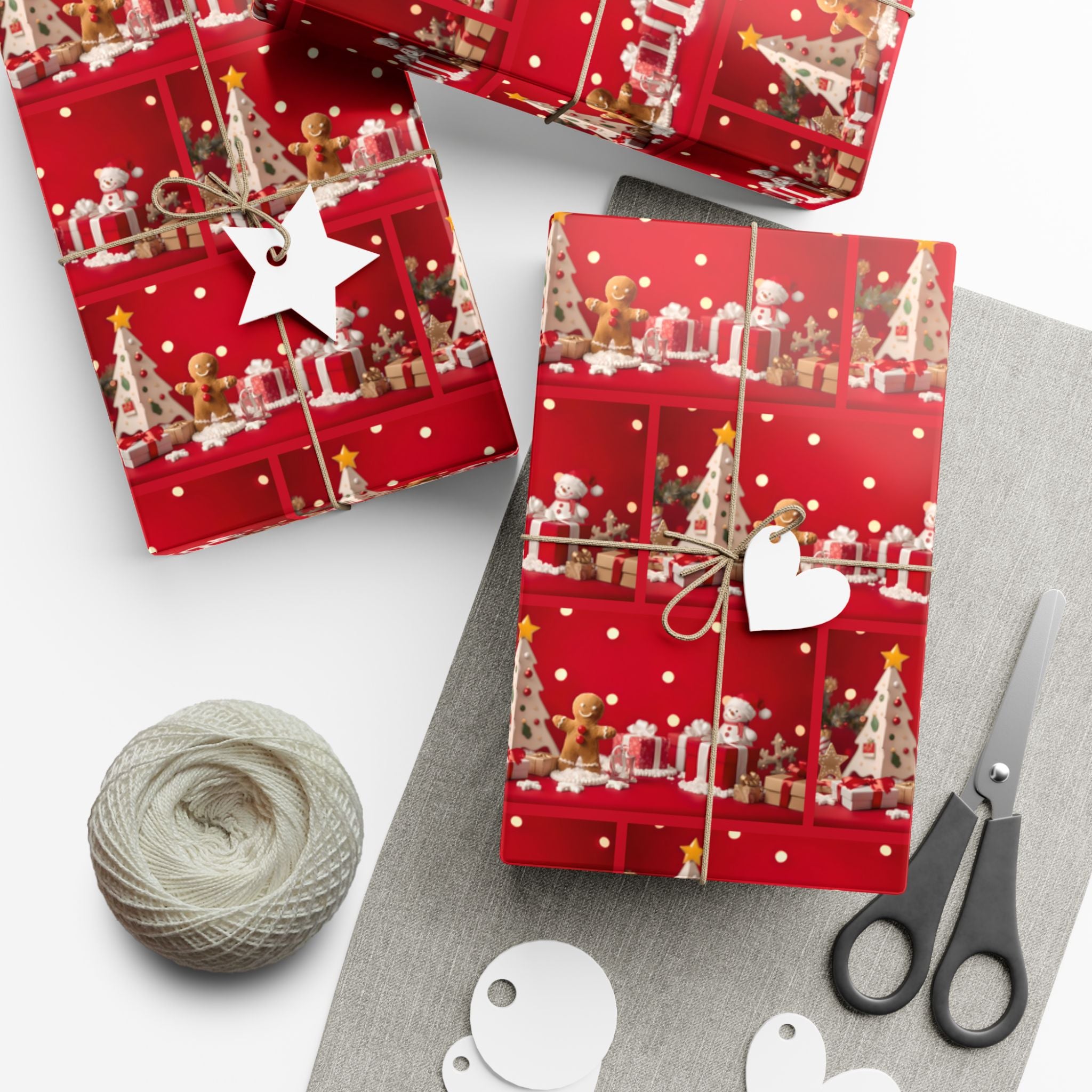 Festive Holiday Print, Wrapping paper