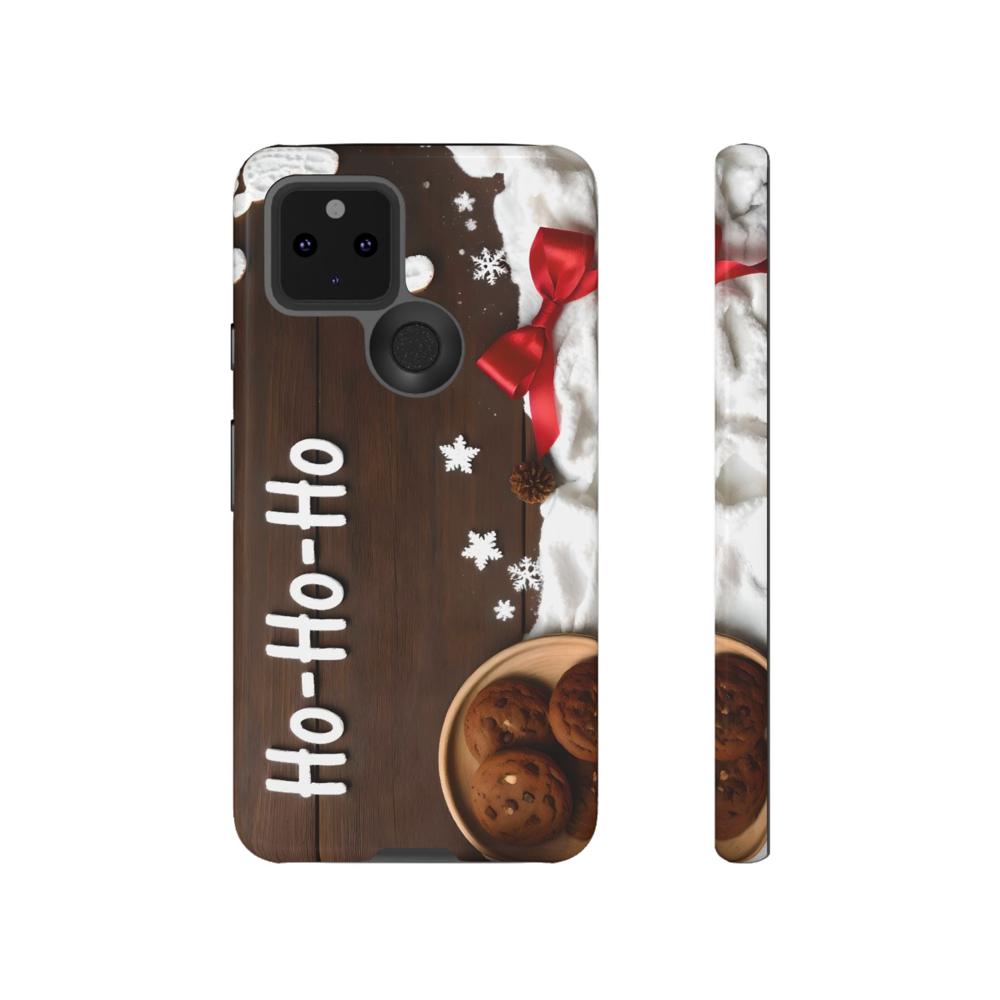 Christmas Cookie Phone Case, Holiday Cell Phone Cover, Cute Phone Accessory, Gift for Him or Her, Festive Tech Decor