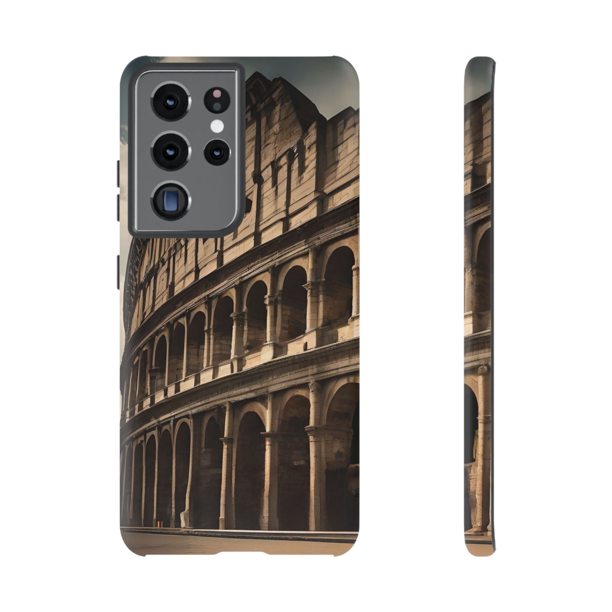 Vintage Colosseum Phone Case, Tough Cases for Travel Lovers, Unique Gift for History Buffs, Protect Your Phone with Style, Vintage Design