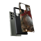 Coque de téléphone de Noël avec motif de décorations saisonnières