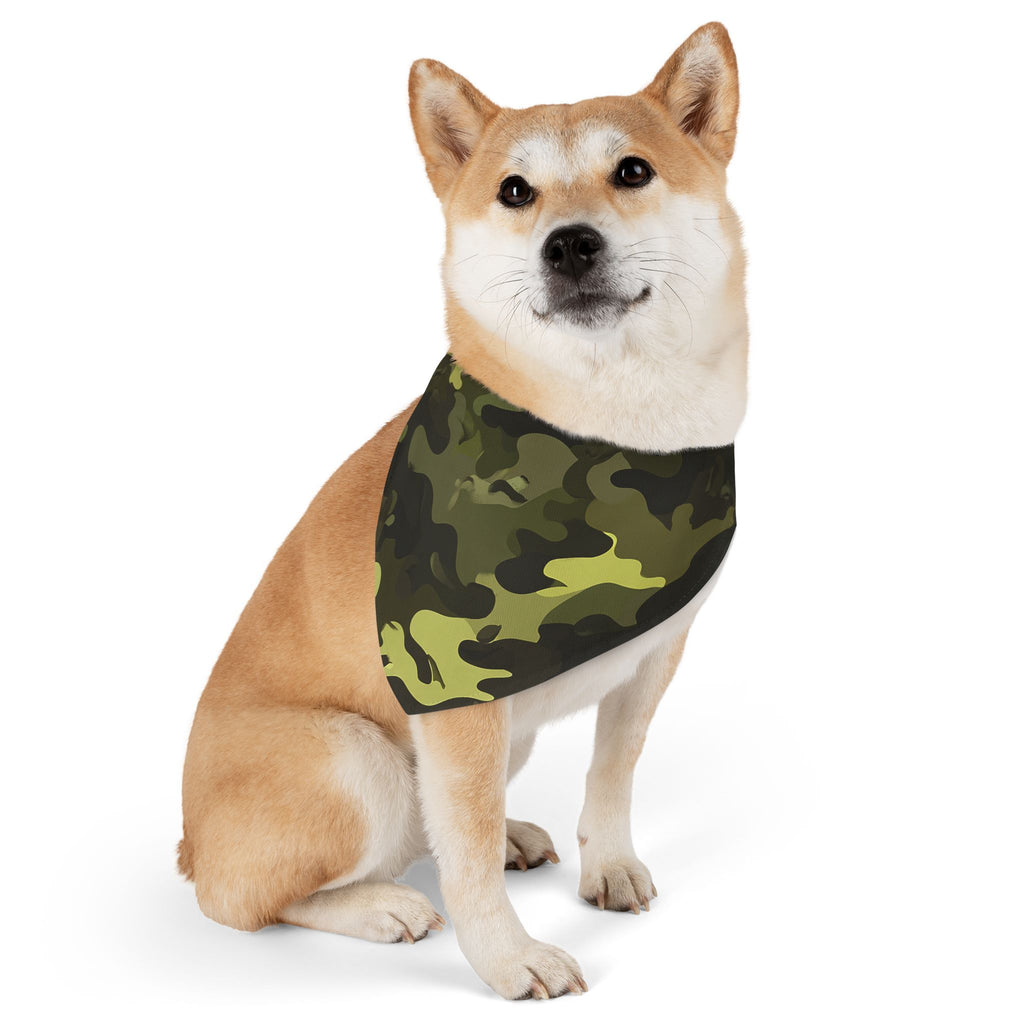 Camouflage Pattern, Dog Bandana
