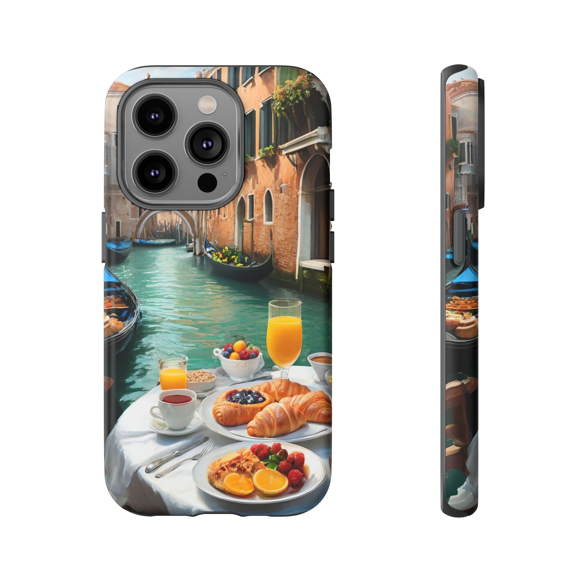 Breakfast in Venice Scene,  Phone Case
