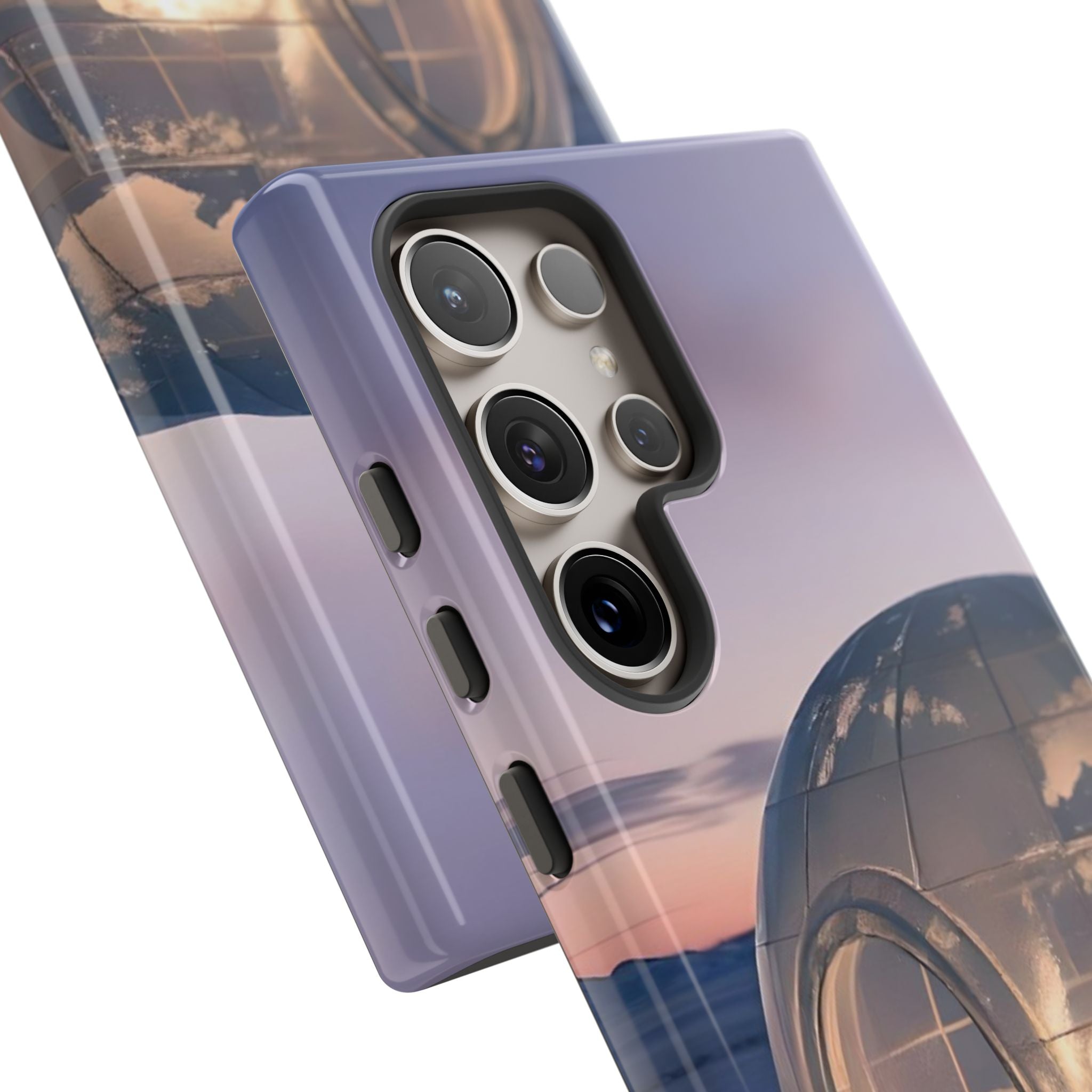 Arctic Igloo Twilight Snow Landscape, Phone Case