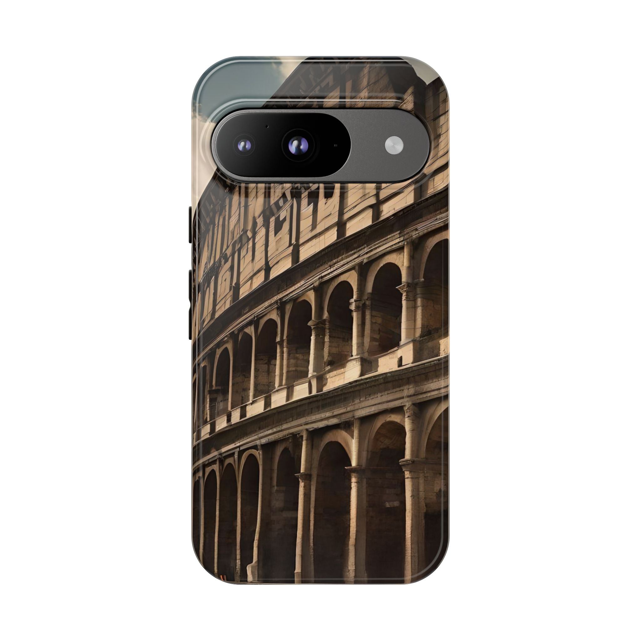 Vintage Colosseum Phone Case, Tough Cases for Travel Lovers, Unique Gift for History Buffs, Protect Your Phone with Style, Vintage Design