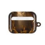 Golden Cave Statues Glow, AirPods Case