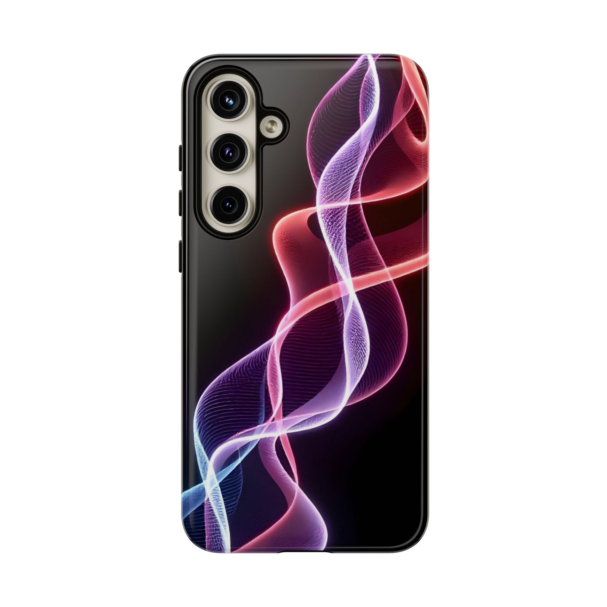 Stylish Phone Case with Vibrant Wave Design, Tough Cases, Phone Accessories, Unique Gift, Trendy Tech, Fashionable Protection