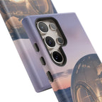 Coque de téléphone Arctic Igloo, paysage enneigé au crépuscule