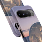 Coque de téléphone Arctic Igloo, paysage enneigé au crépuscule