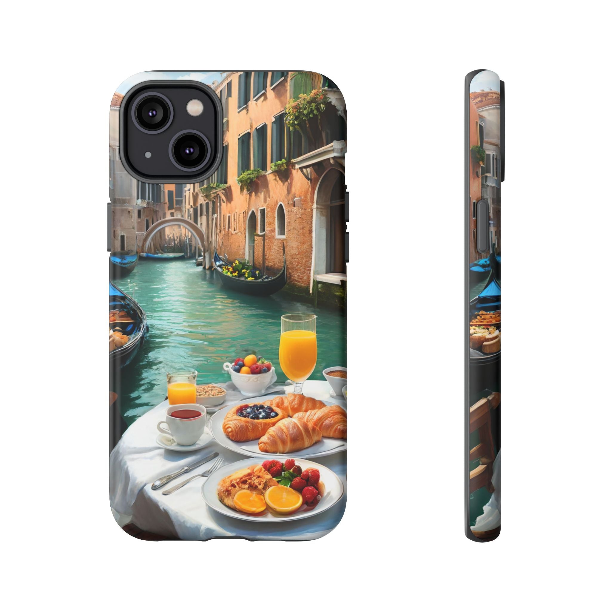 Breakfast in Venice Scene,  Phone Case