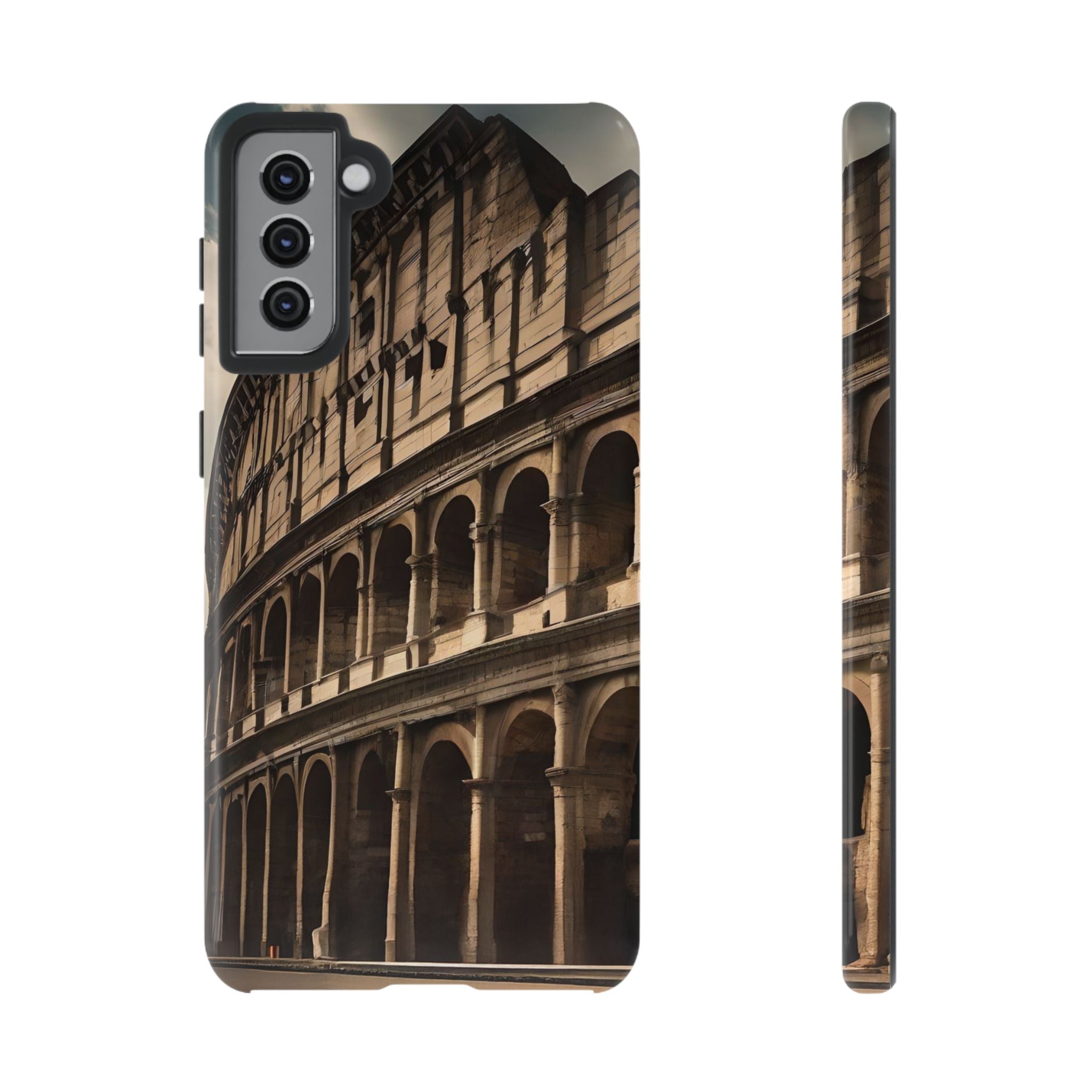 Vintage Colosseum Phone Case, Tough Cases for Travel Lovers, Unique Gift for History Buffs, Protect Your Phone with Style, Vintage Design