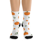 Chaussettes à motif citrouille d'automne