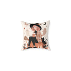 Cozy Witch Fall Design, Decorative Pillow