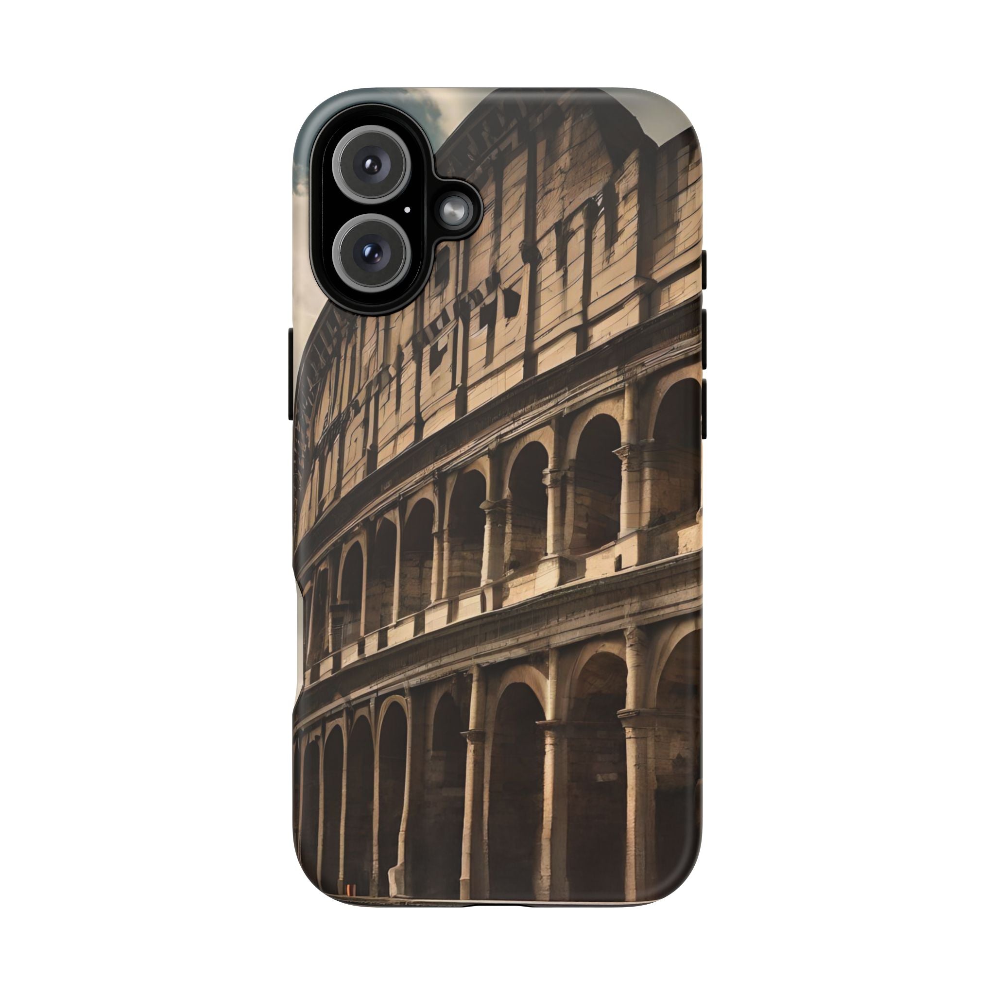 Vintage Colosseum Phone Case, Tough Cases for Travel Lovers, Unique Gift for History Buffs, Protect Your Phone with Style, Vintage Design