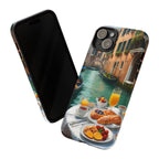 Breakfast in Venice Scene,  Phone Case