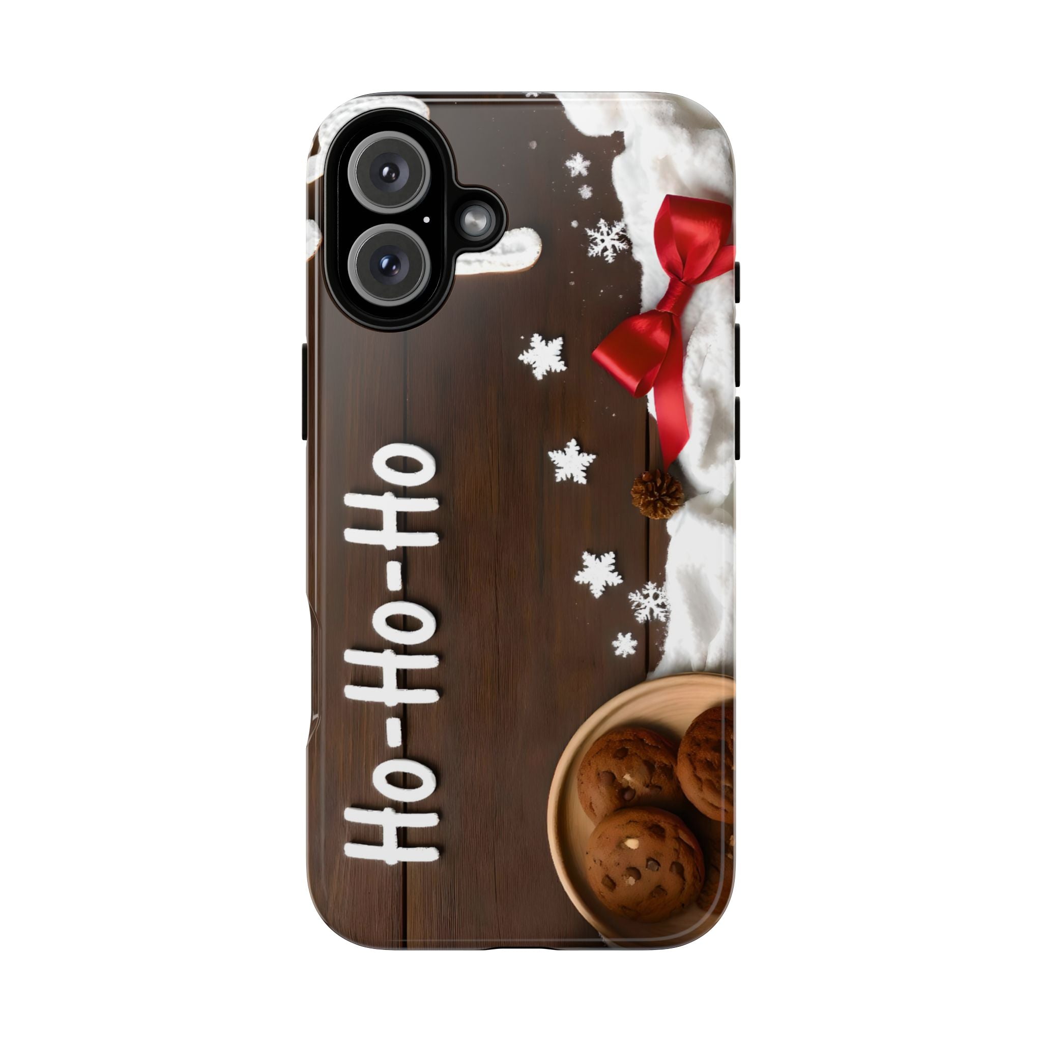 Christmas Cookie Phone Case, Holiday Cell Phone Cover, Cute Phone Accessory, Gift for Him or Her, Festive Tech Decor