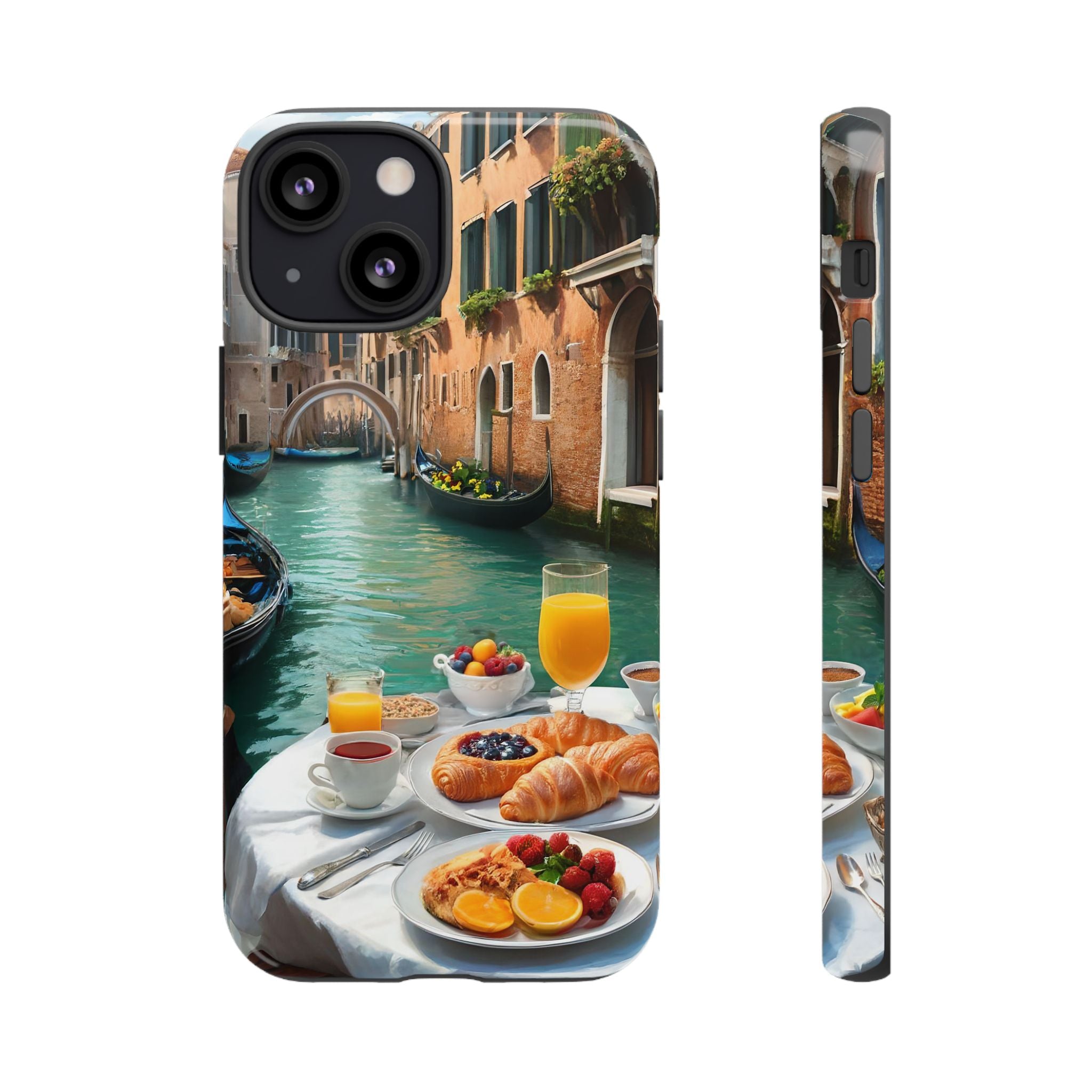 Breakfast in Venice Scene,  Phone Case
