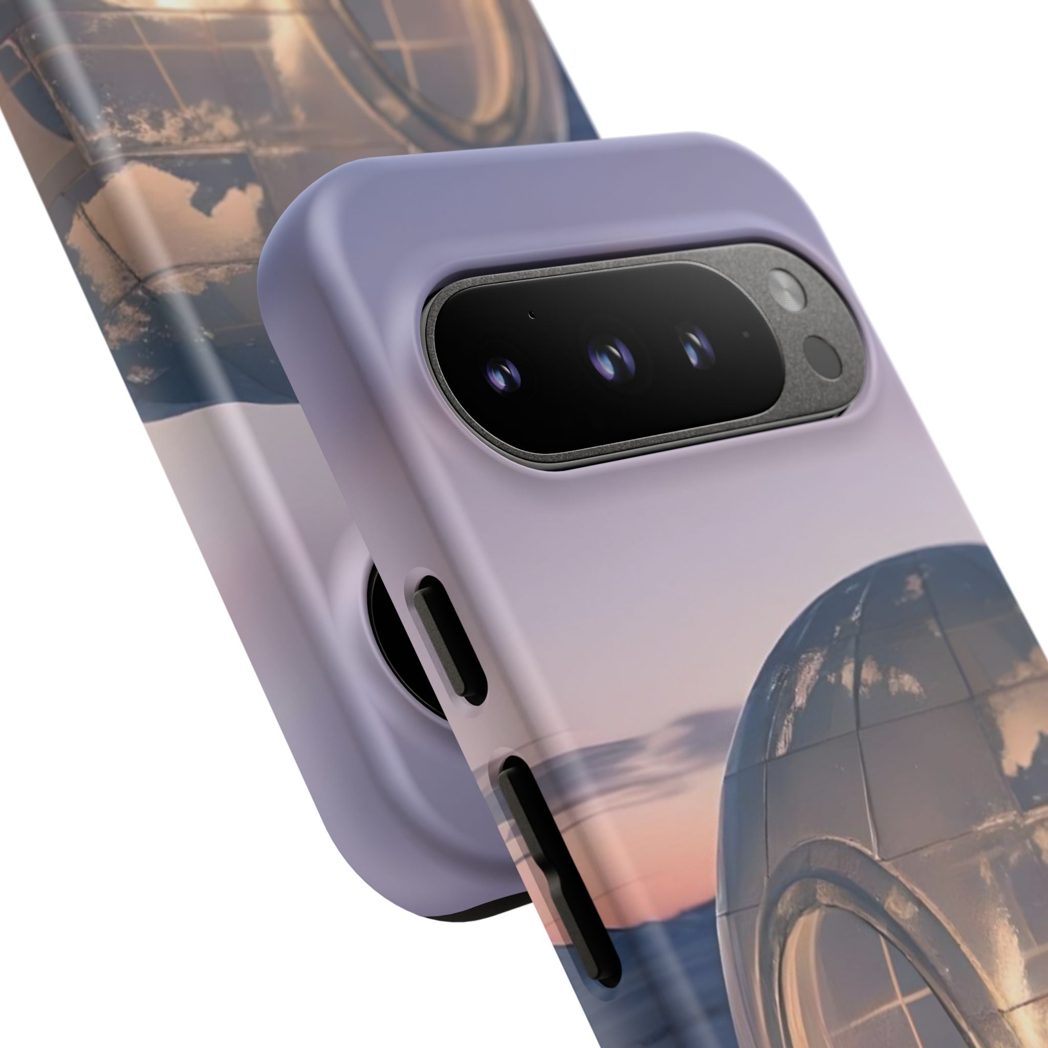 Arctic Igloo Twilight Snow Landscape, Phone Case