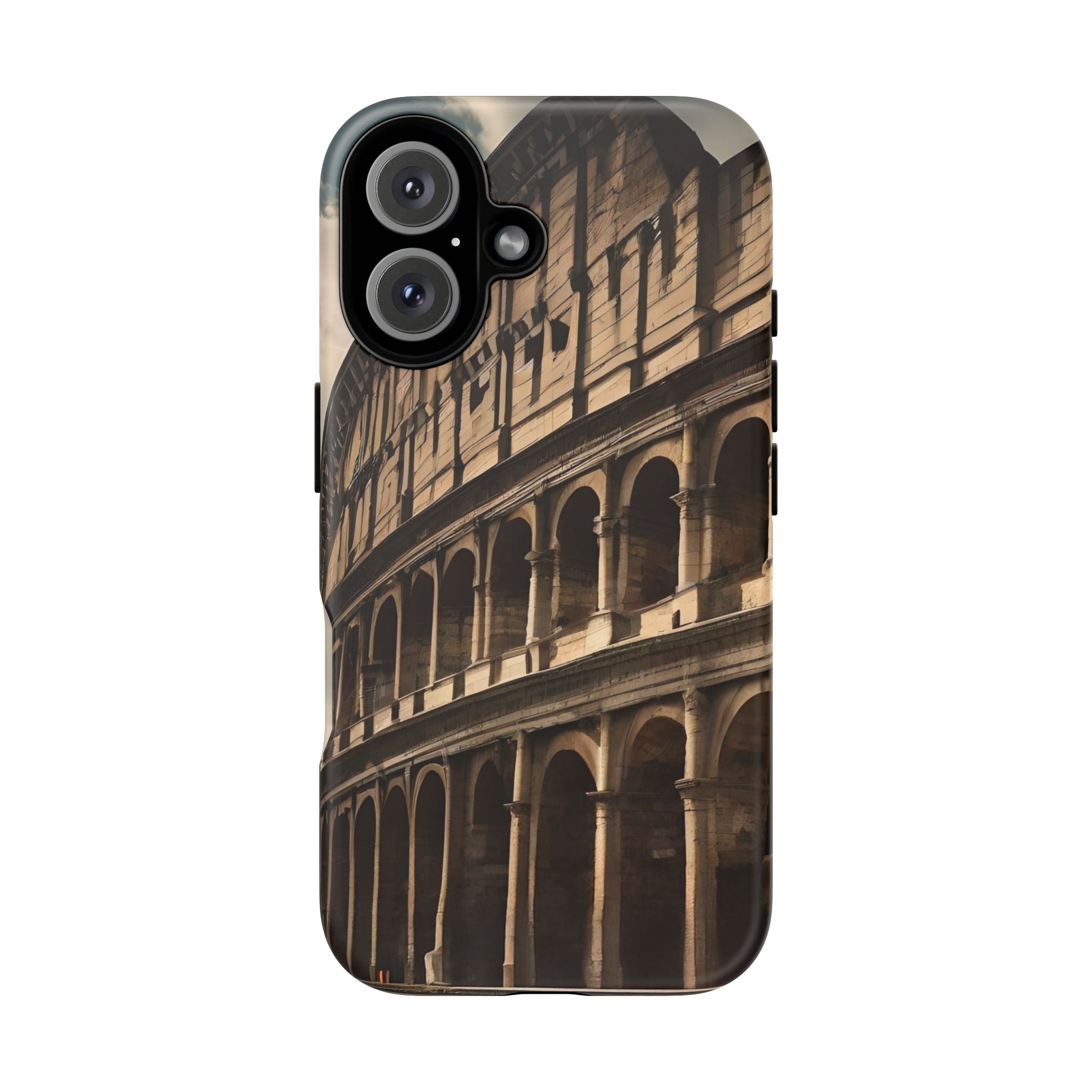 Vintage Colosseum Phone Case, Tough Cases for Travel Lovers, Unique Gift for History Buffs, Protect Your Phone with Style, Vintage Design