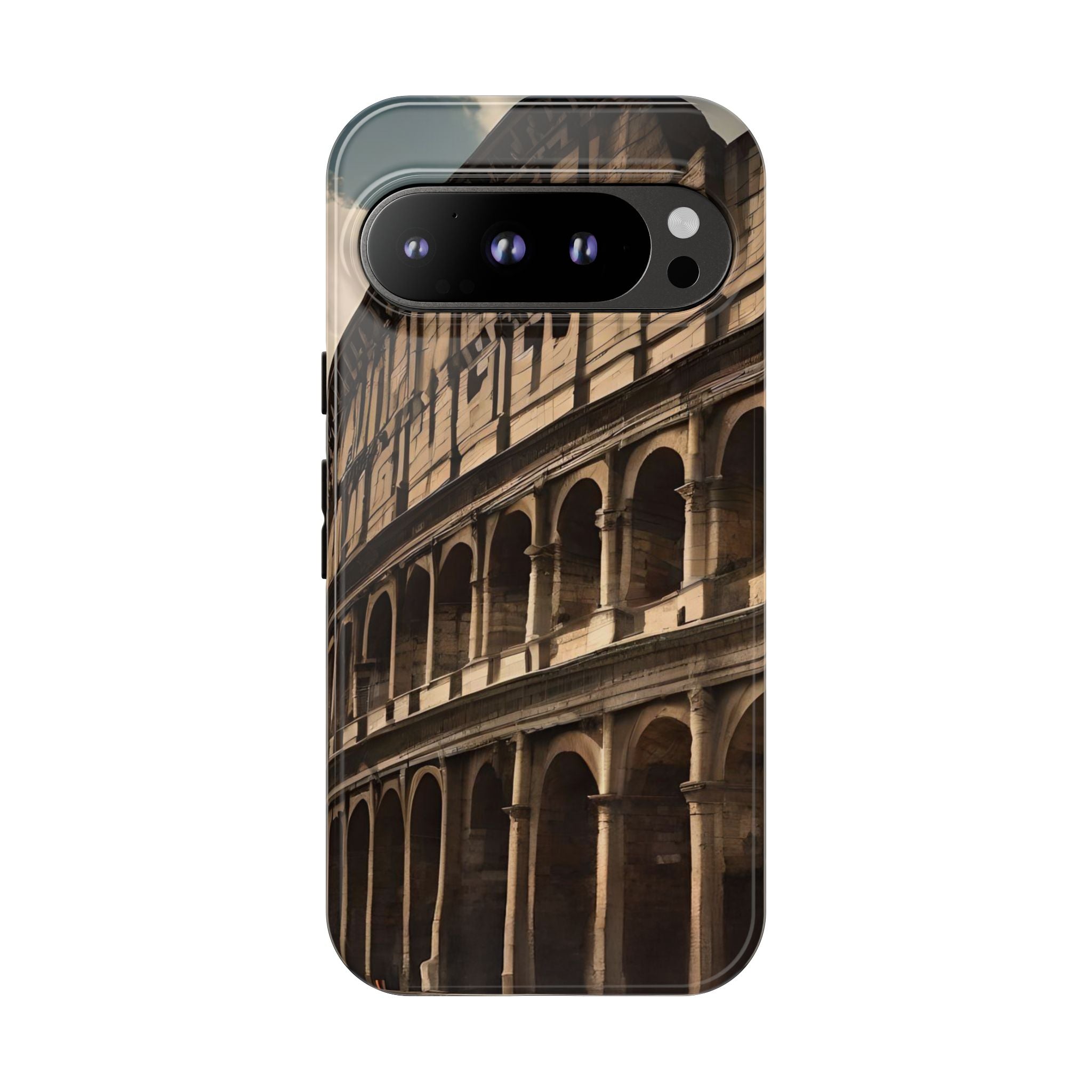 Vintage Colosseum Phone Case, Tough Cases for Travel Lovers, Unique Gift for History Buffs, Protect Your Phone with Style, Vintage Design