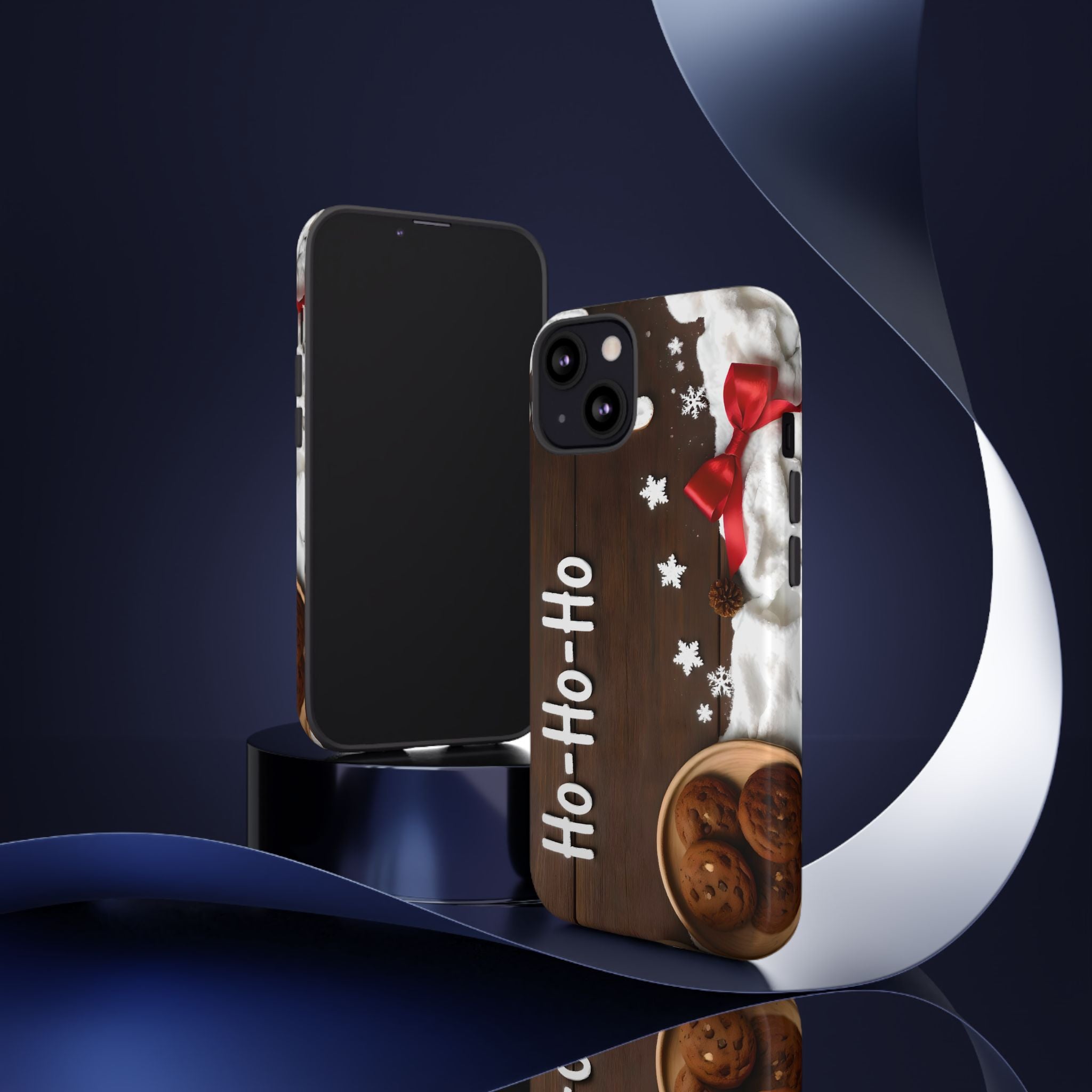 Christmas Cookie Phone Case, Holiday Cell Phone Cover, Cute Phone Accessory, Gift for Him or Her, Festive Tech Decor