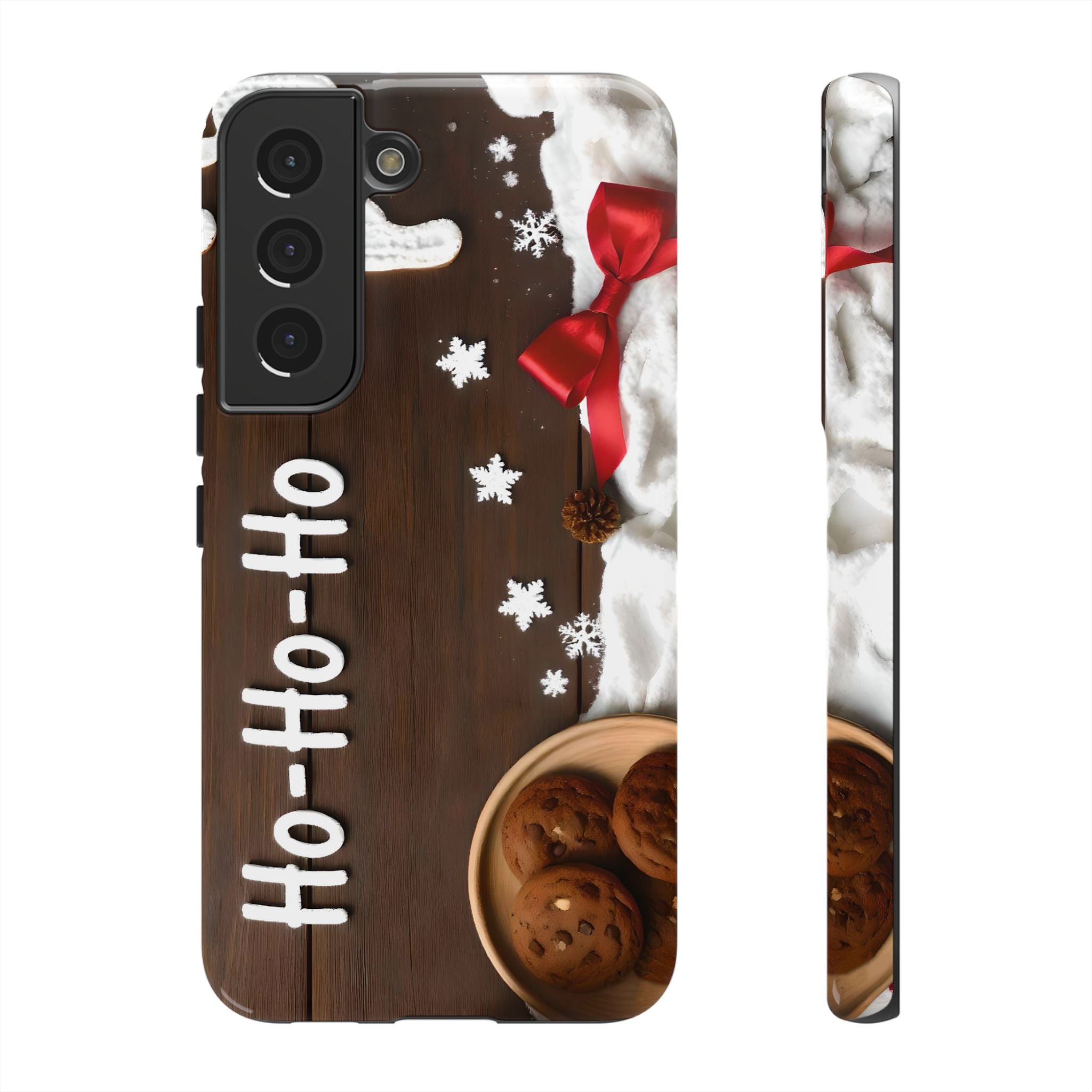 Christmas Cookie Phone Case, Holiday Cell Phone Cover, Cute Phone Accessory, Gift for Him or Her, Festive Tech Decor