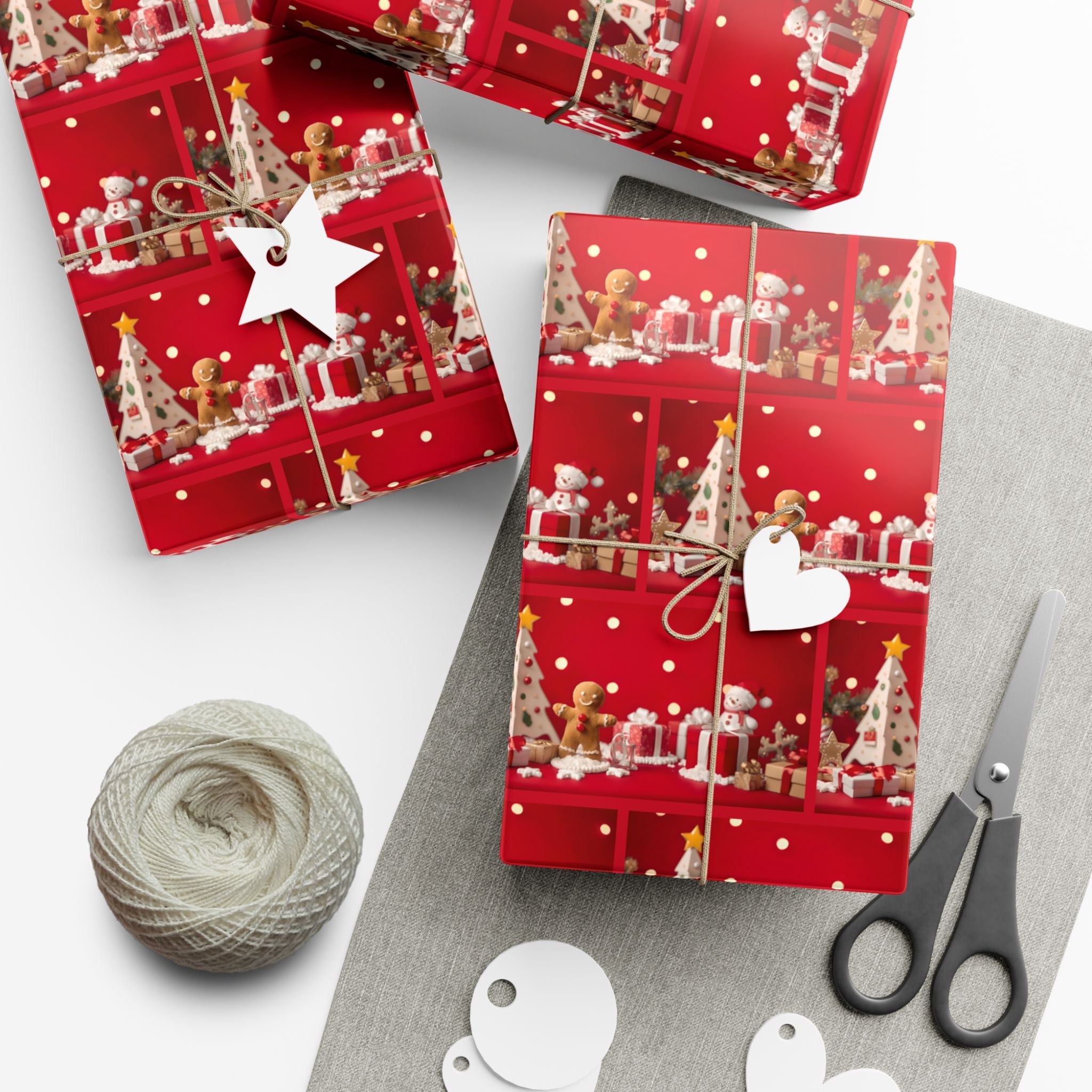 Festive Holiday Print, Wrapping paper