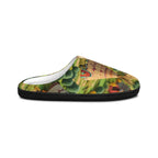Tipi Village Landscape Print, Men's Indoor Slippers