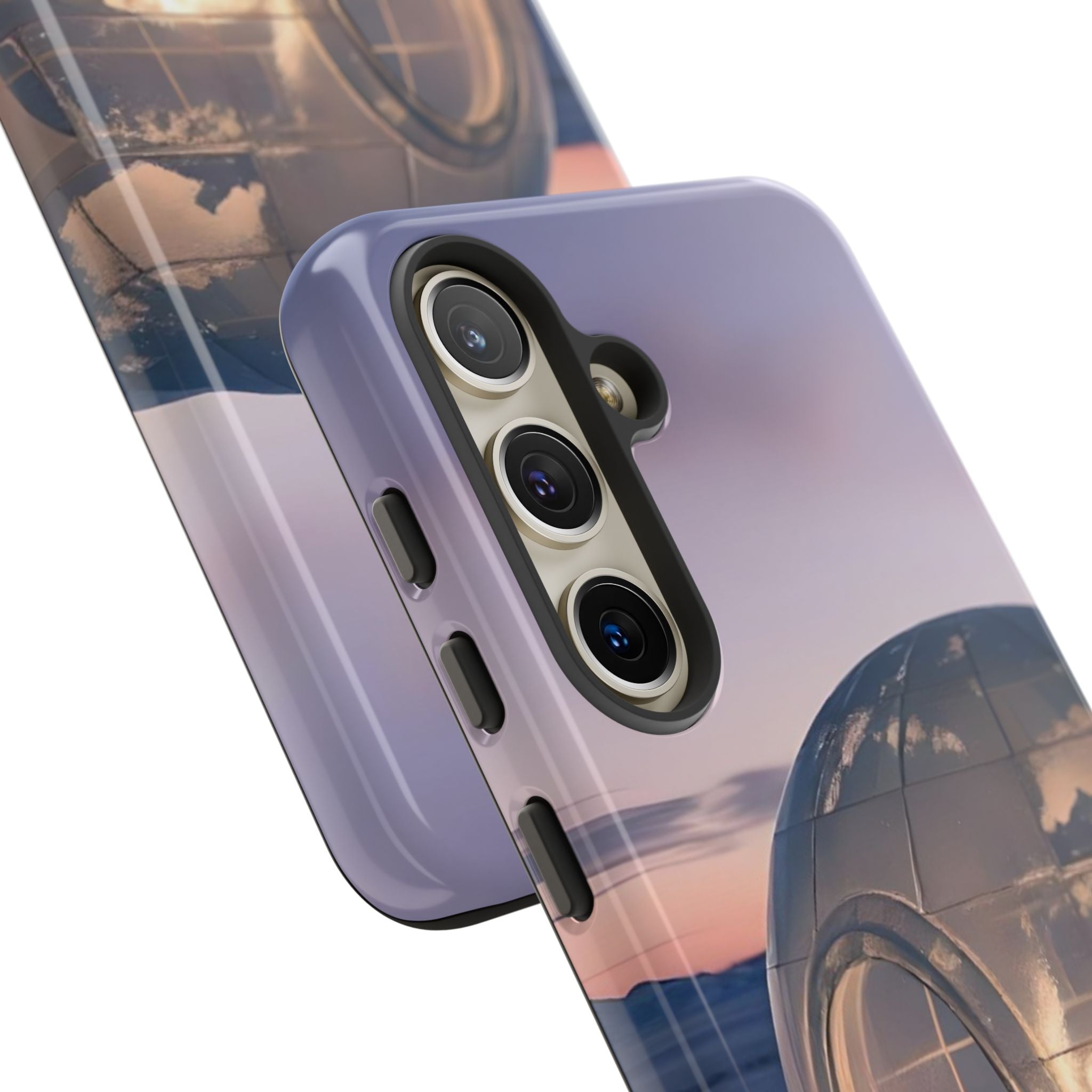 Arctic Igloo Twilight Snow Landscape, Phone Case