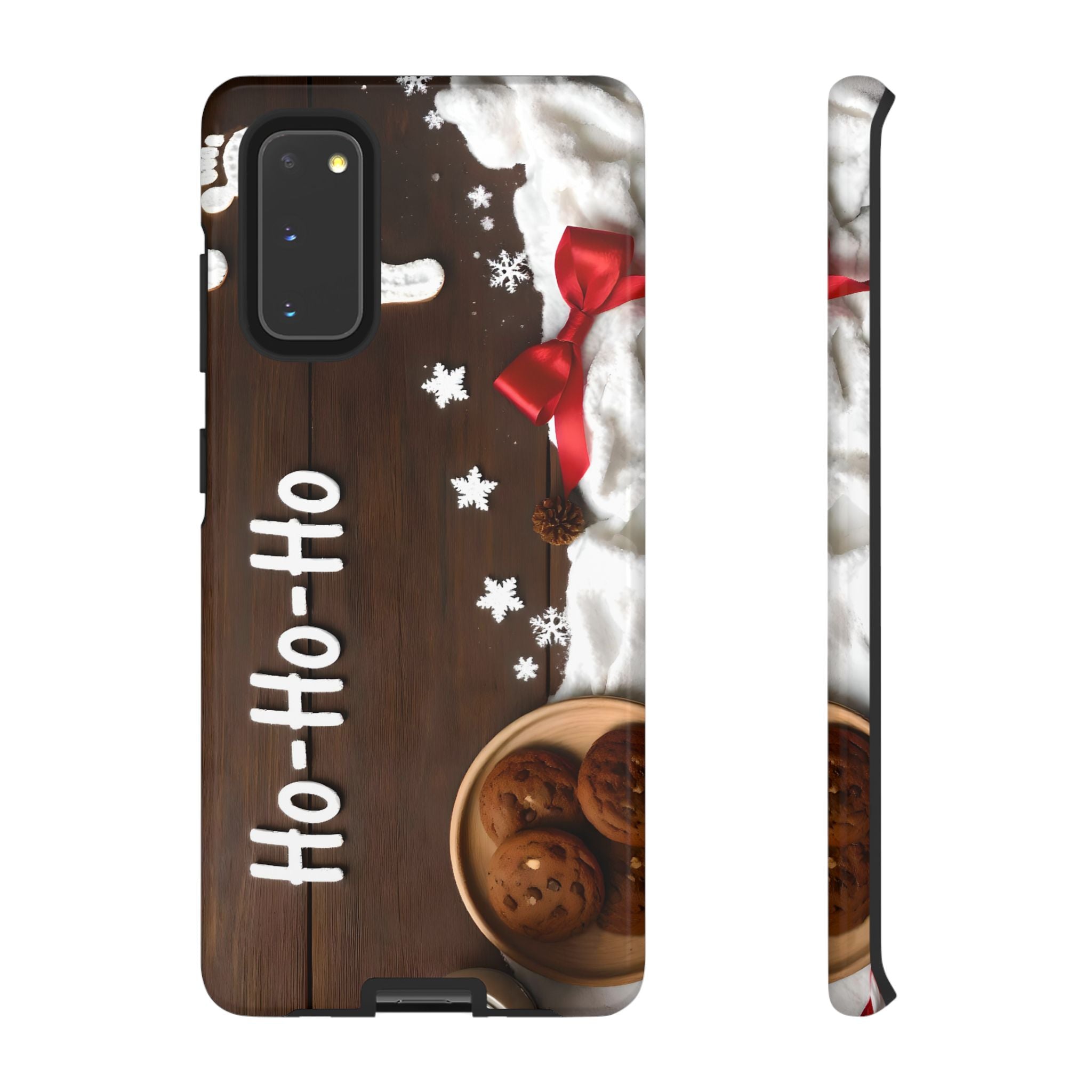 Christmas Cookie Phone Case, Holiday Cell Phone Cover, Cute Phone Accessory, Gift for Him or Her, Festive Tech Decor