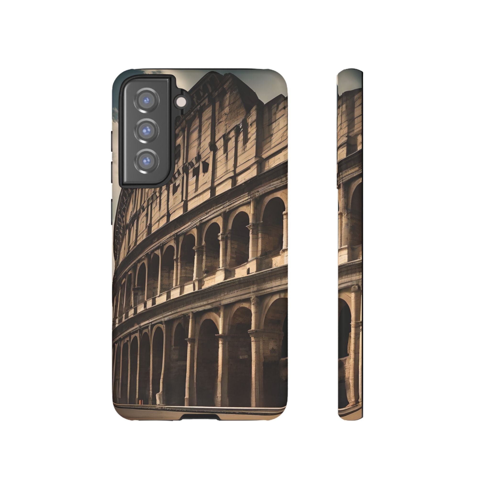 Vintage Colosseum Phone Case, Tough Cases for Travel Lovers, Unique Gift for History Buffs, Protect Your Phone with Style, Vintage Design